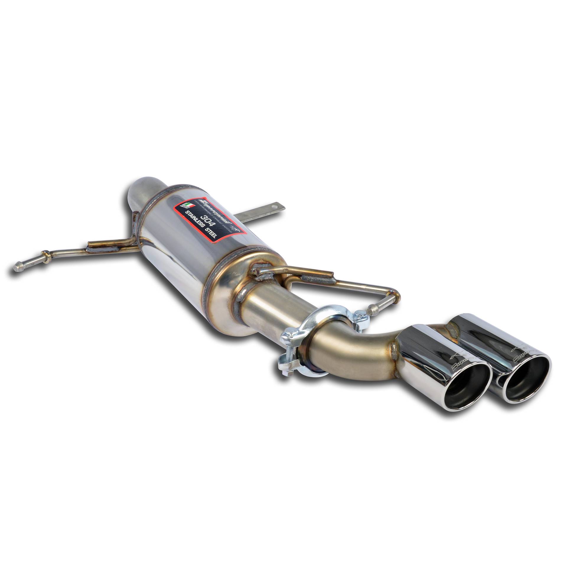 Rear exhaust Left Racing OO80