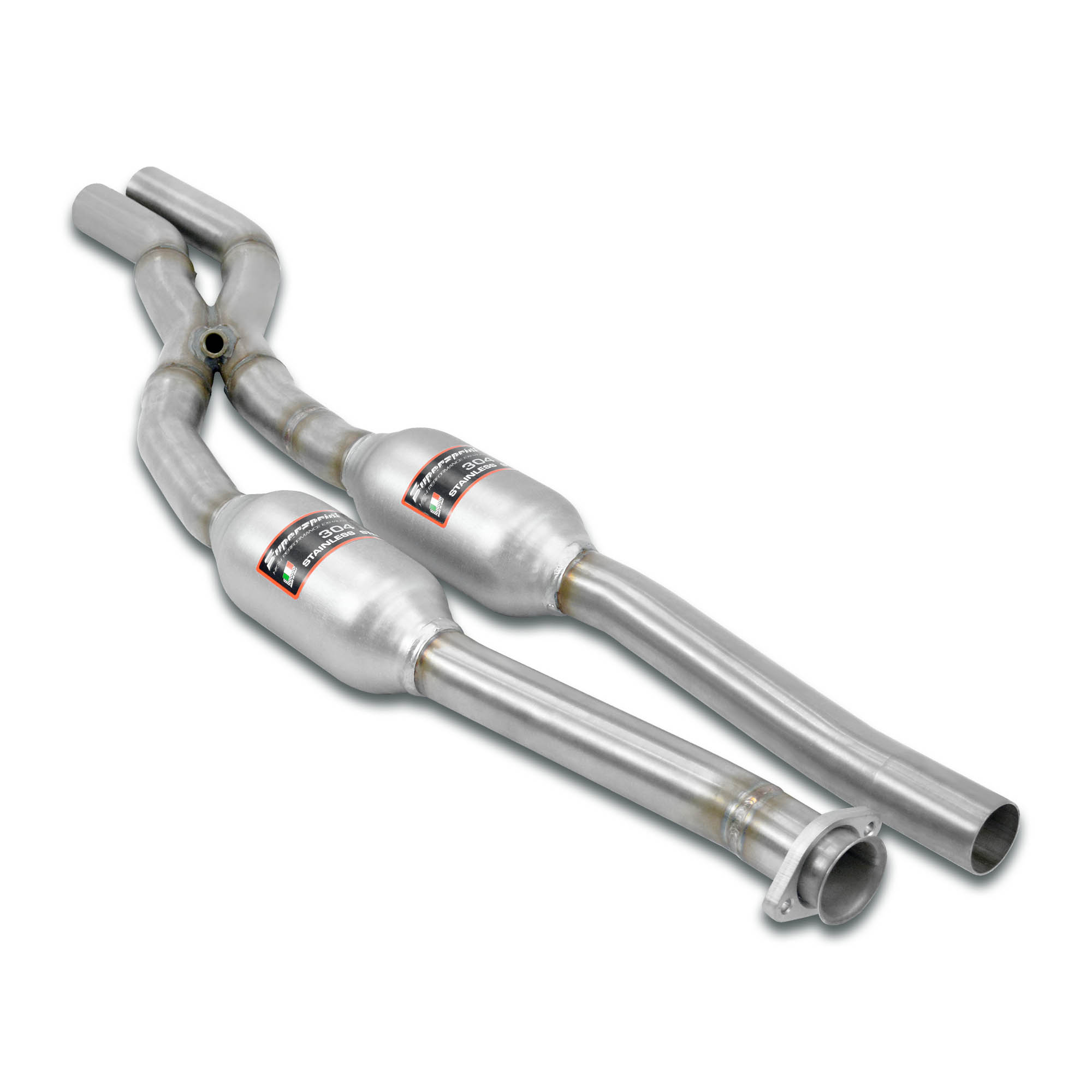 Scarico anteriore + X-Pipe