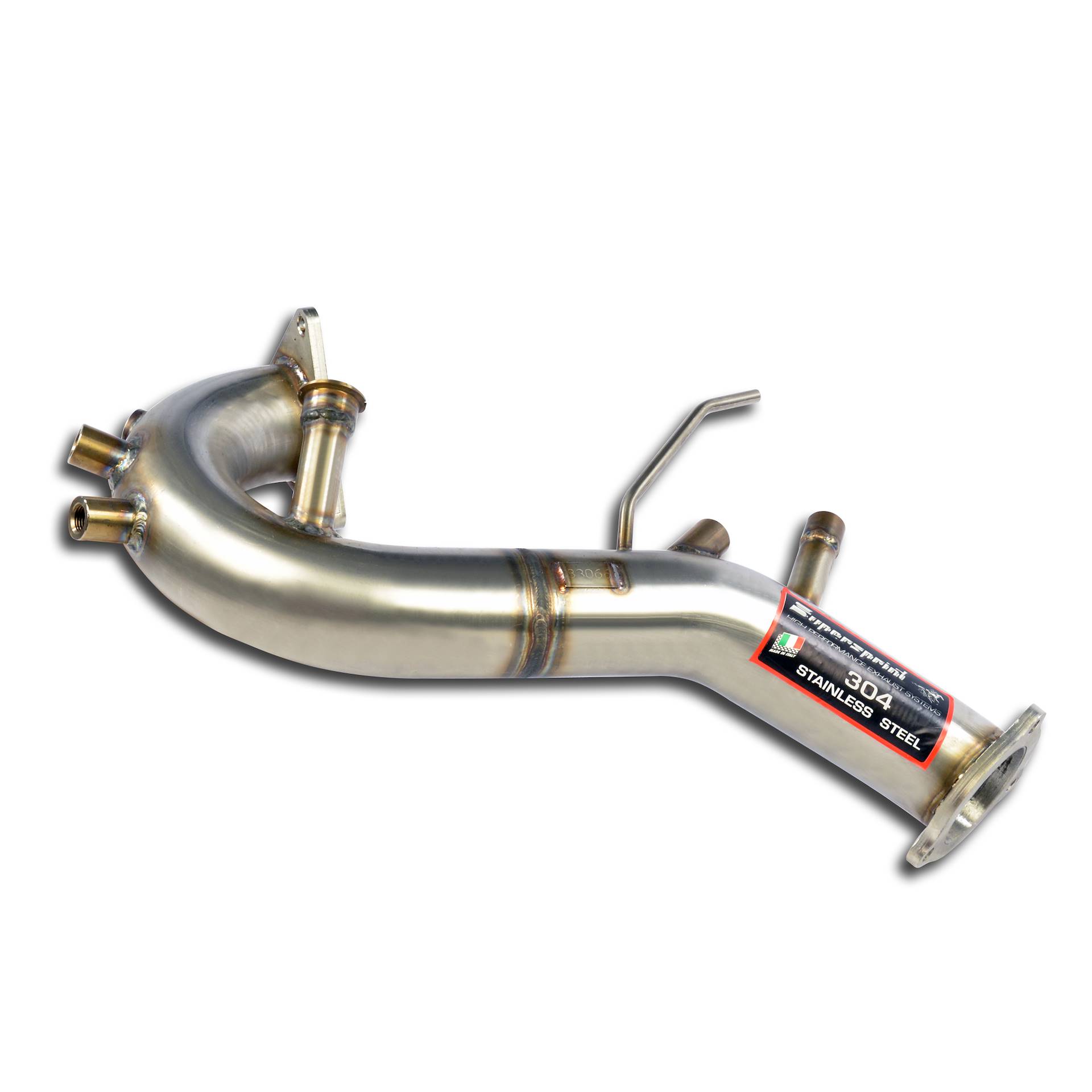Downpipe kit  (suppression du filtre à paticules) Avec emplacement pour les sondes