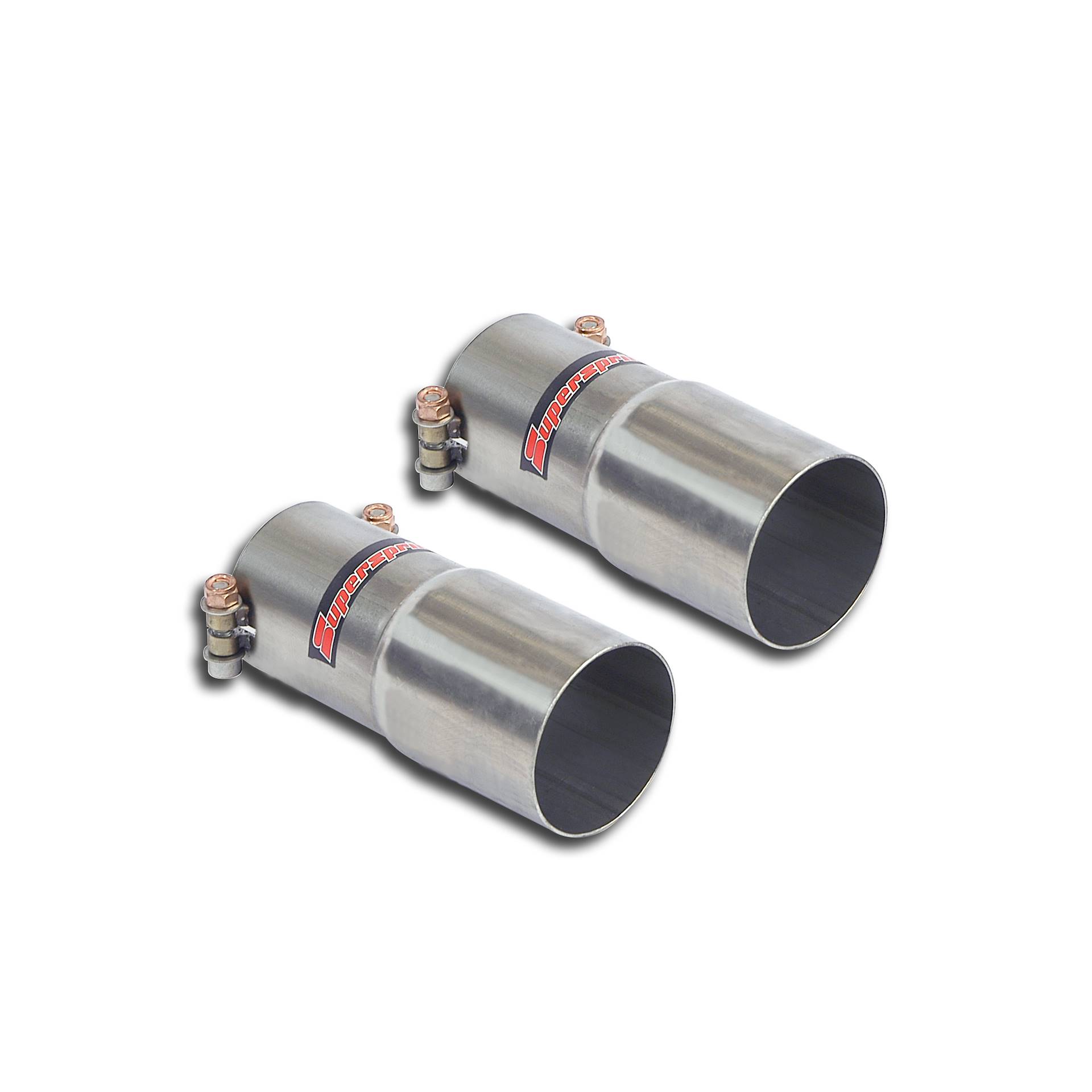 Sleeve connecting pipe kit for OEM centre muffler