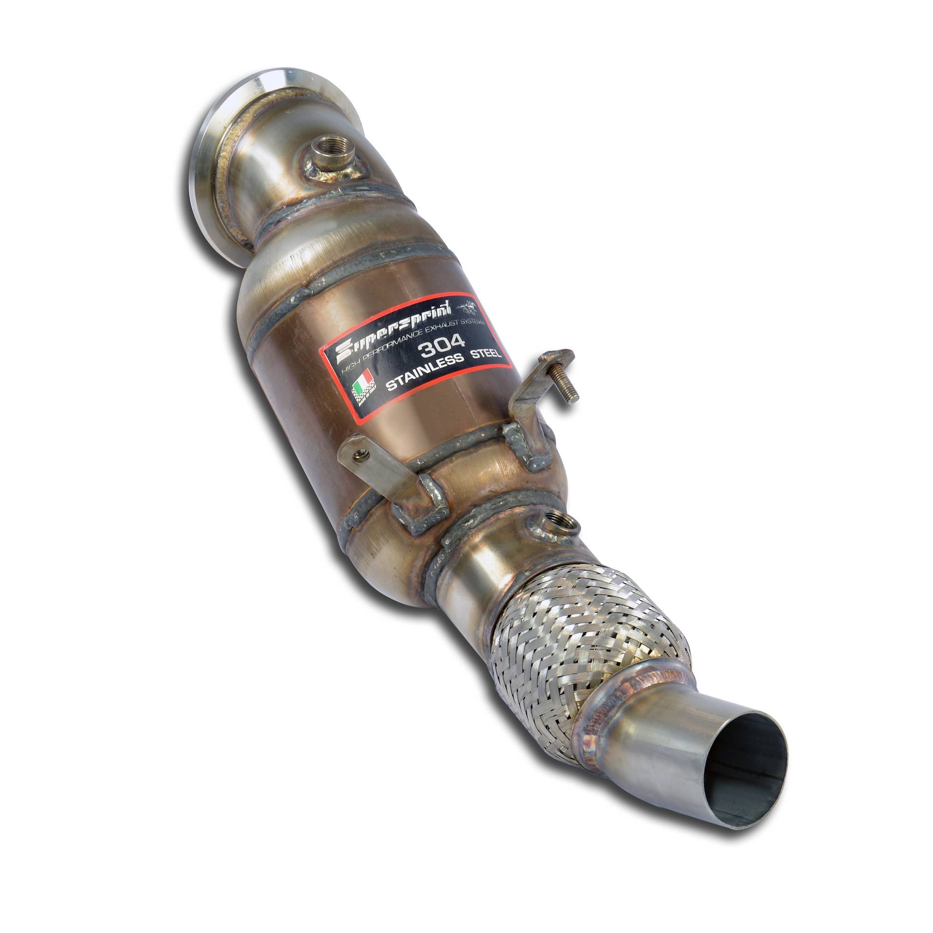 Rohrsatz ab Turbolader + Sport Metallkatalysator 100CPSI WRC