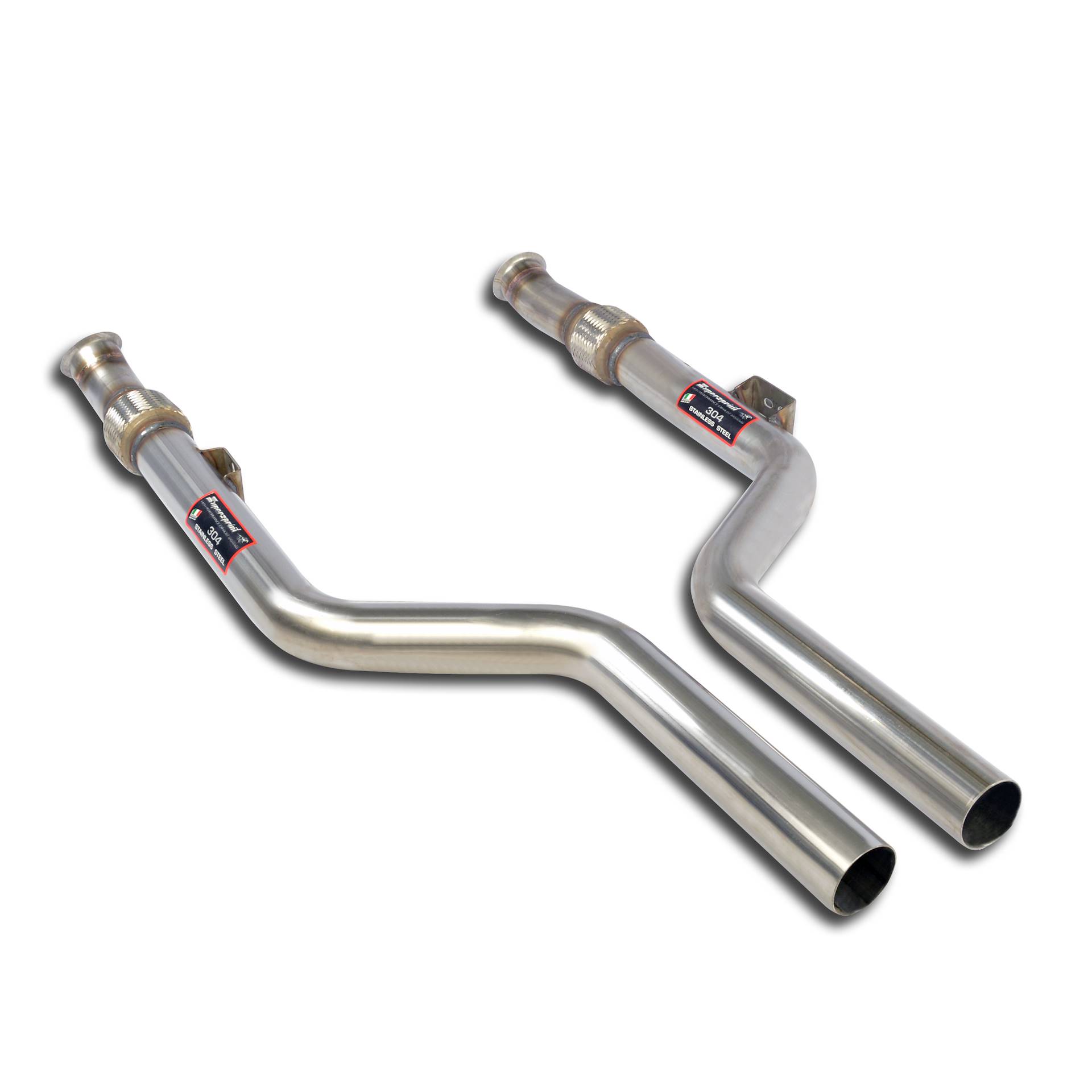 Front pipe kit Right - Left