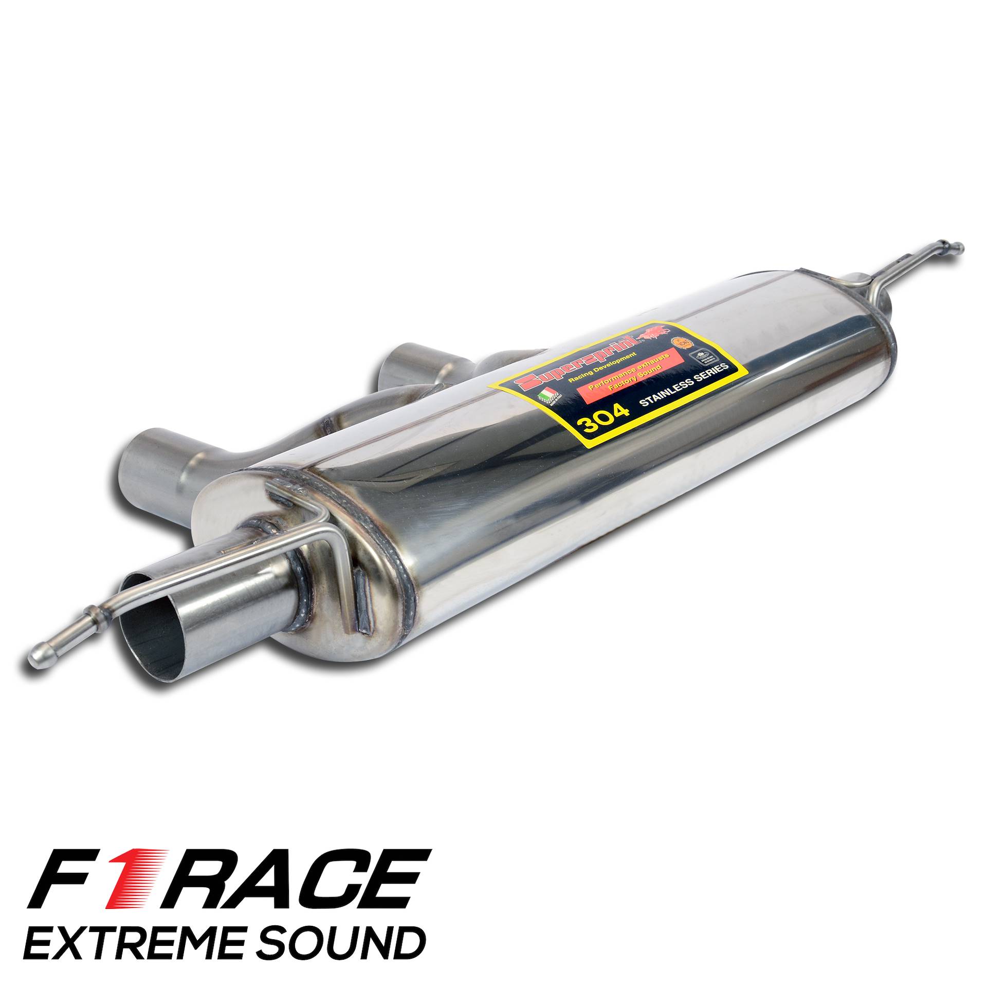 Rear exhaust Right - Left F1 Race