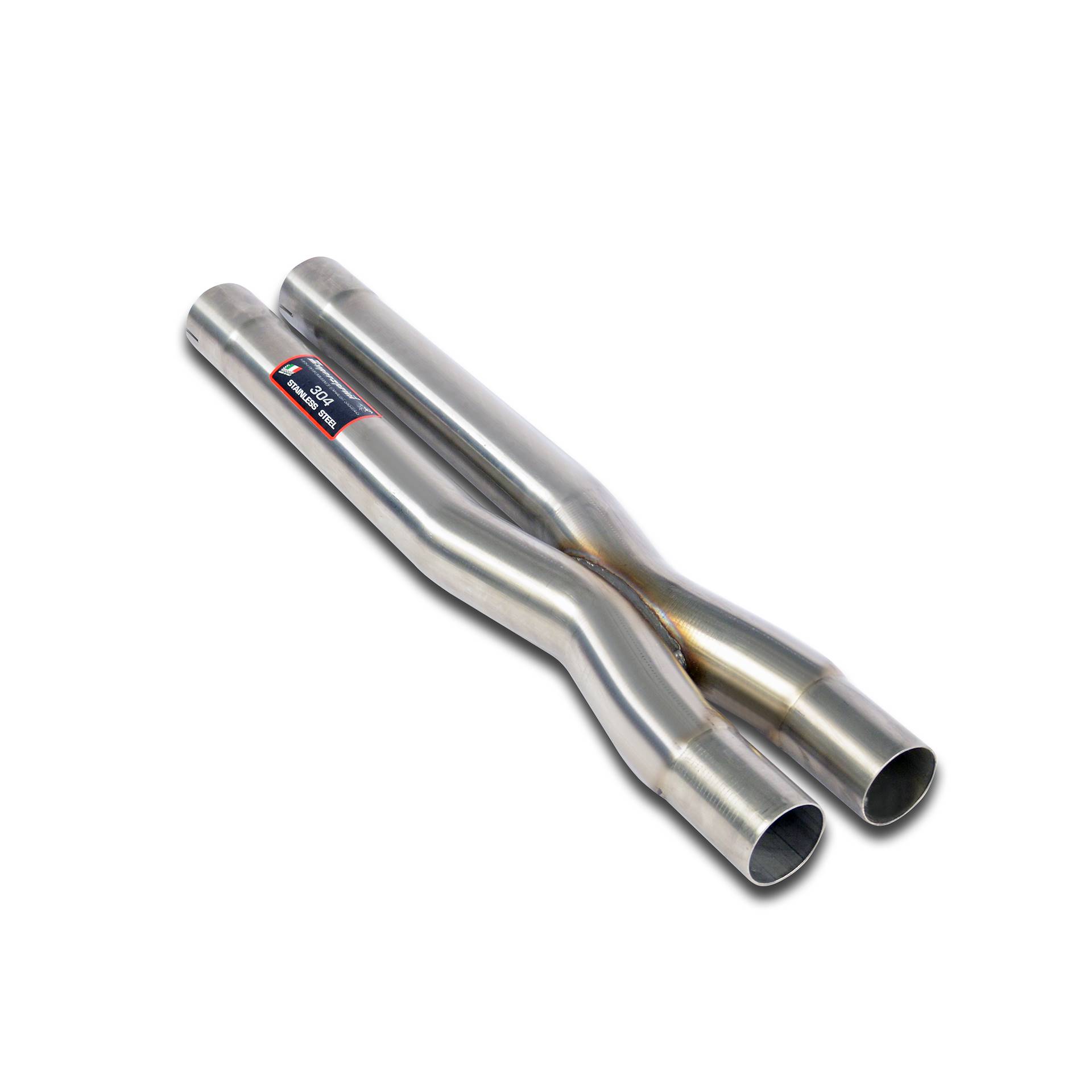 Centre pipes kit X-Pipe (Replaces OEM centre exhaust) 