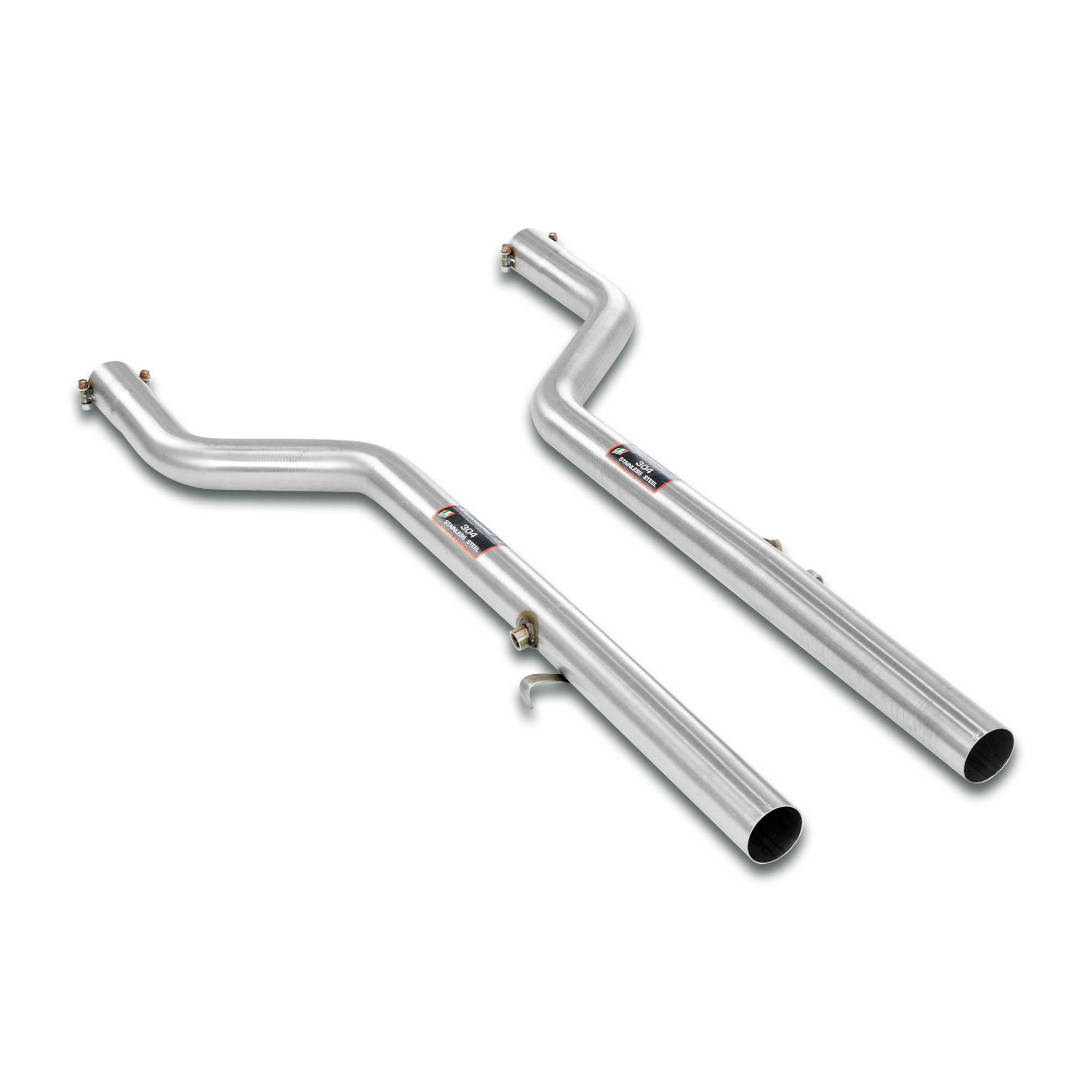 Tube avant kit Droite - Gauche (remplace catalyseur) 