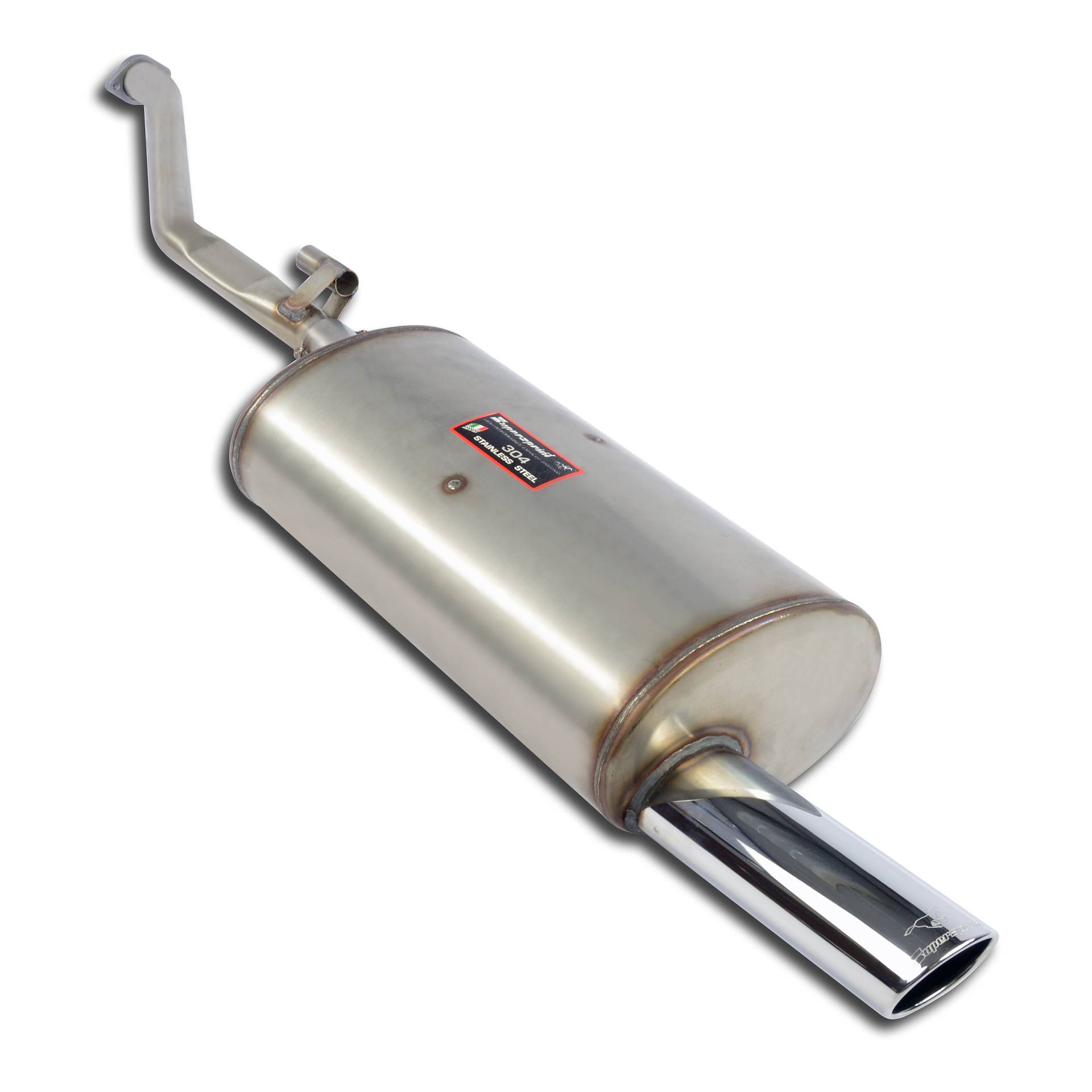 Centre-pipe + Rear exhaust 90x70