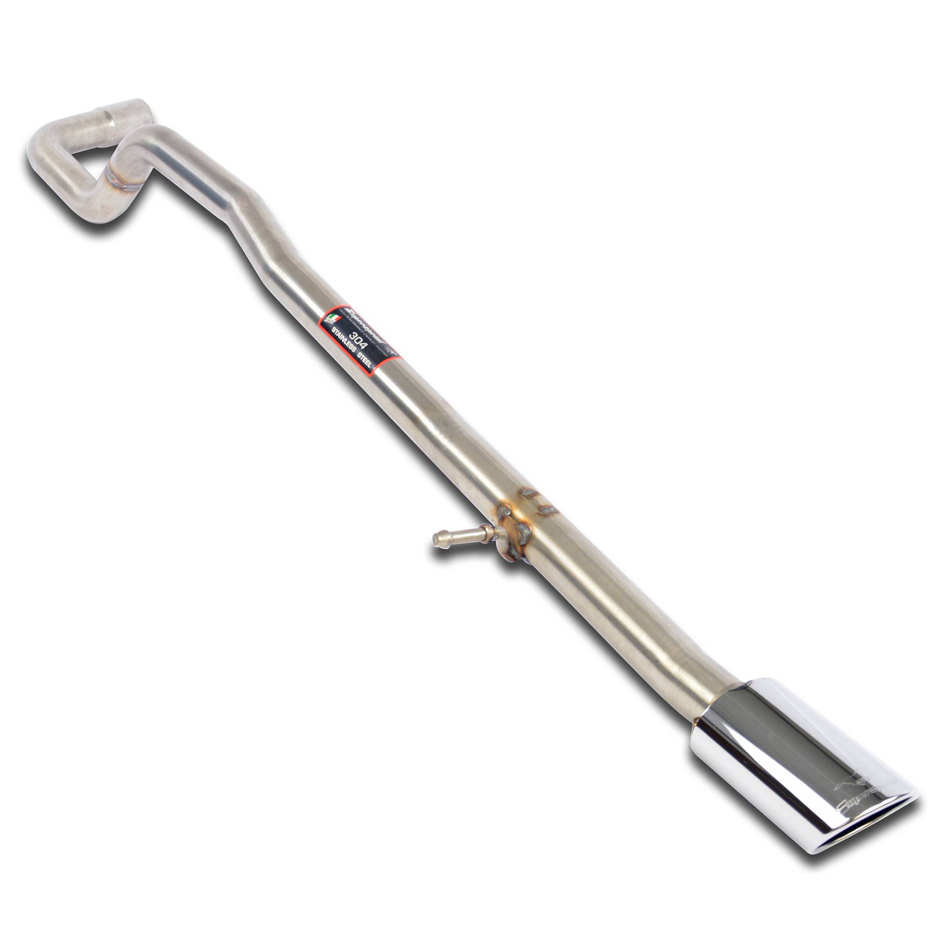 Rear pipe 100x75 (Muffler delete)