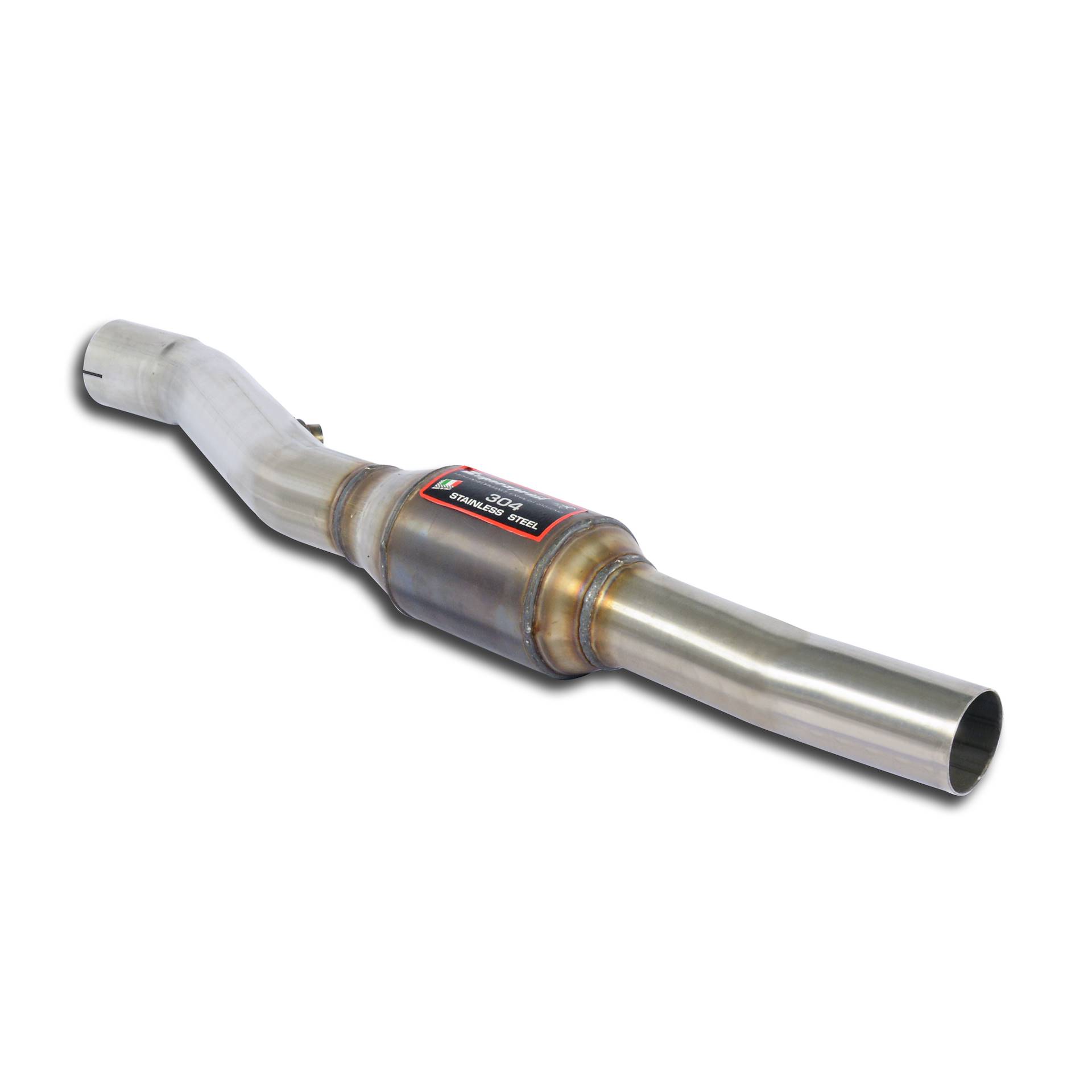 Front metallic catalytic converter right 100 CPSI