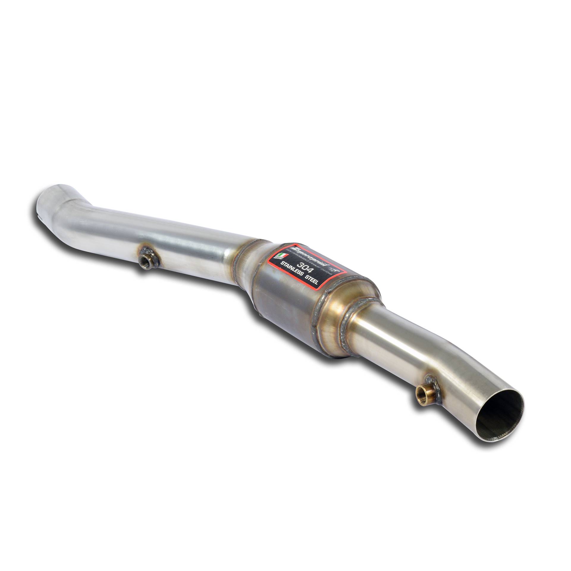 Front Metallic catalytic converter left 100 CPSI