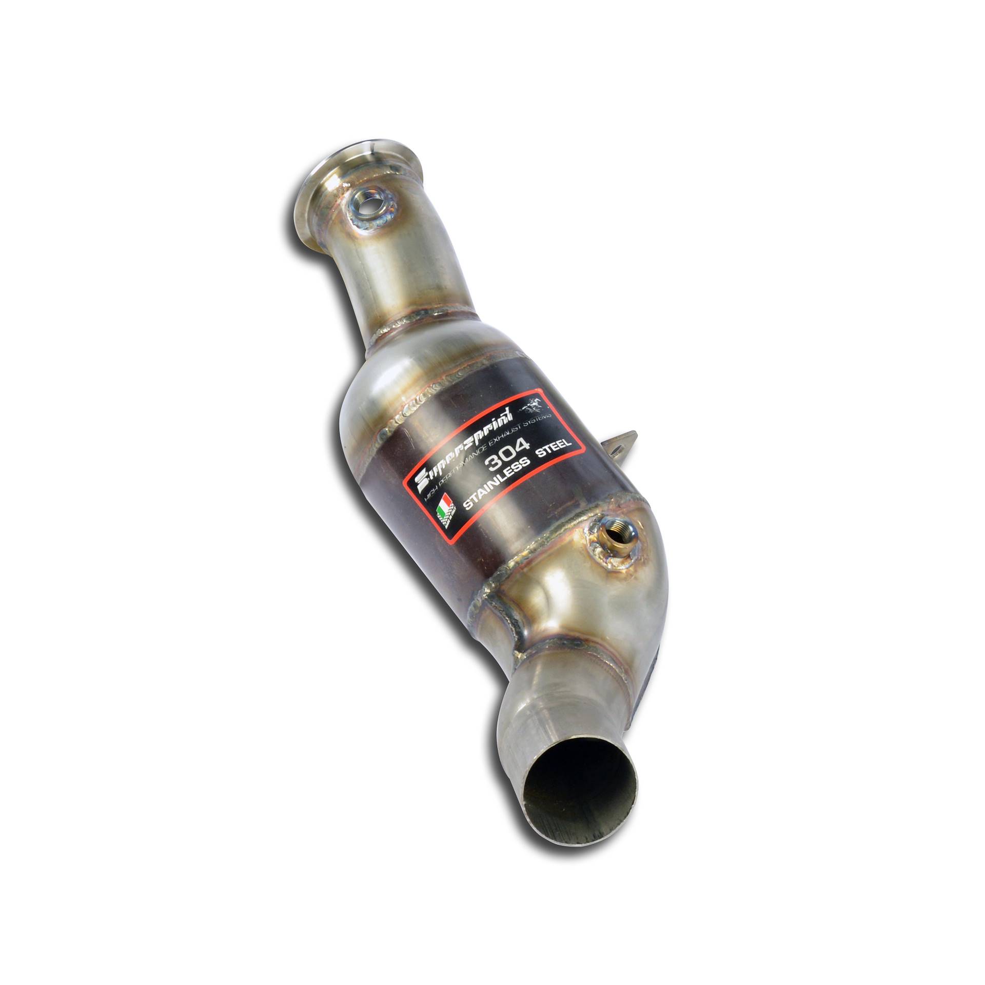Downpipe gauche + Catalyseur métallique 200CPSI