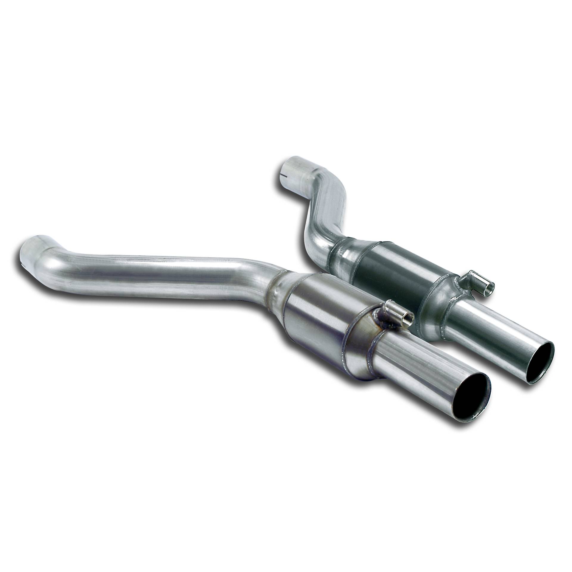 Anteriore con catalizzatore metallico destro + sinistro 100 CPSI 