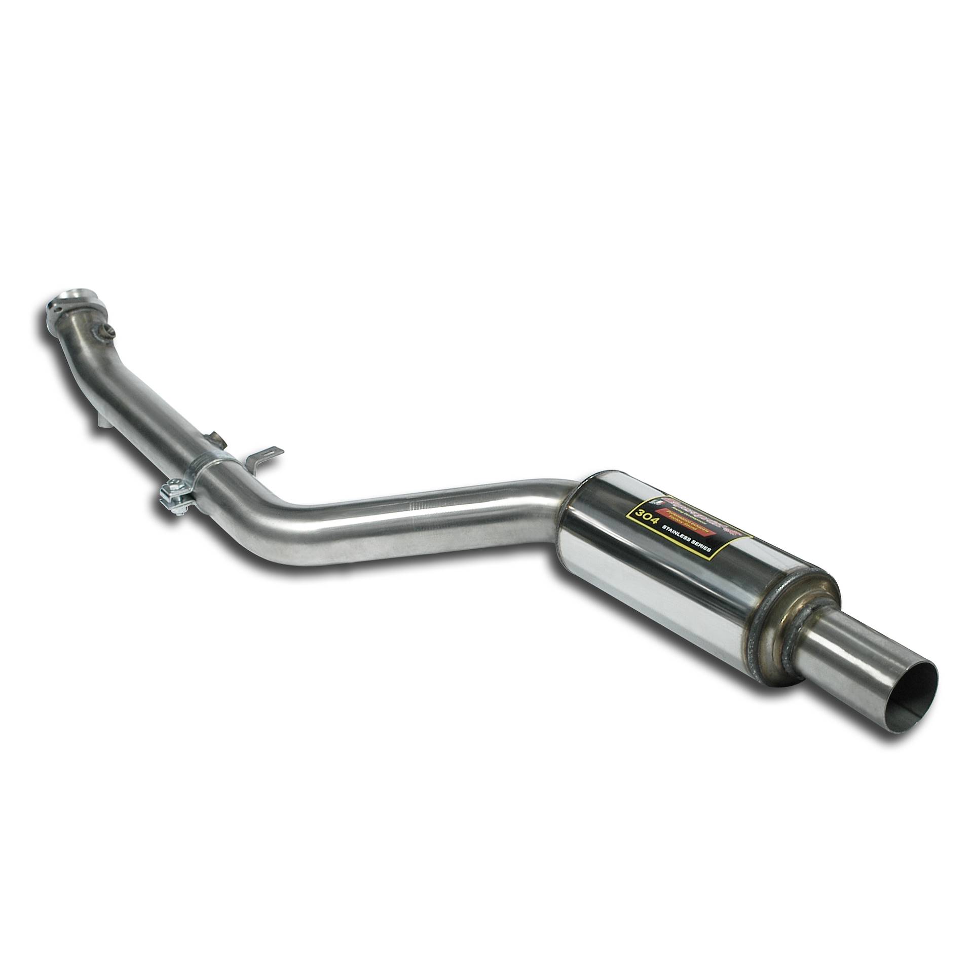 Downpipe Gauche + Silencieux avant