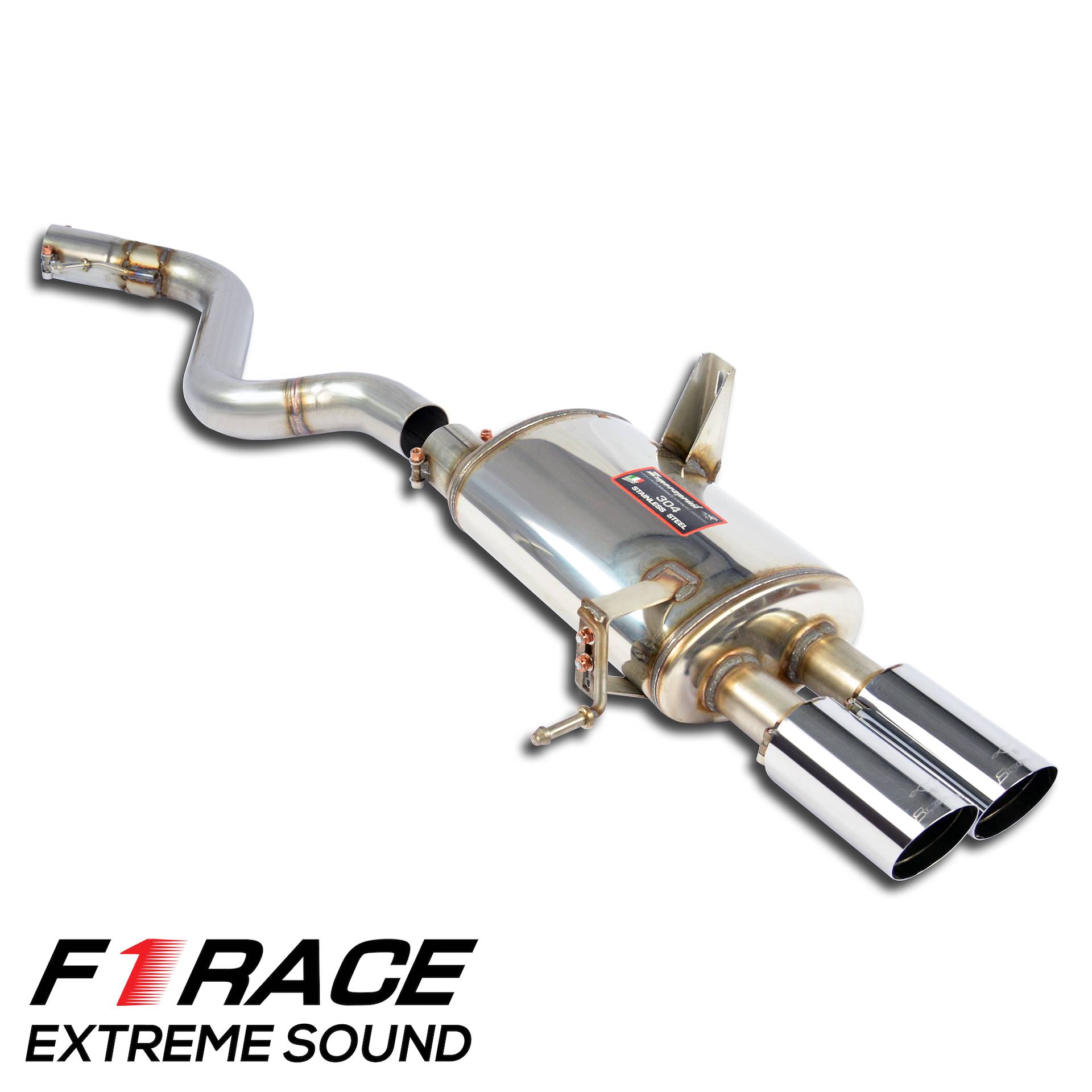 Rear exhaust Right  F1 Race LIGHTWEIGHT OO80