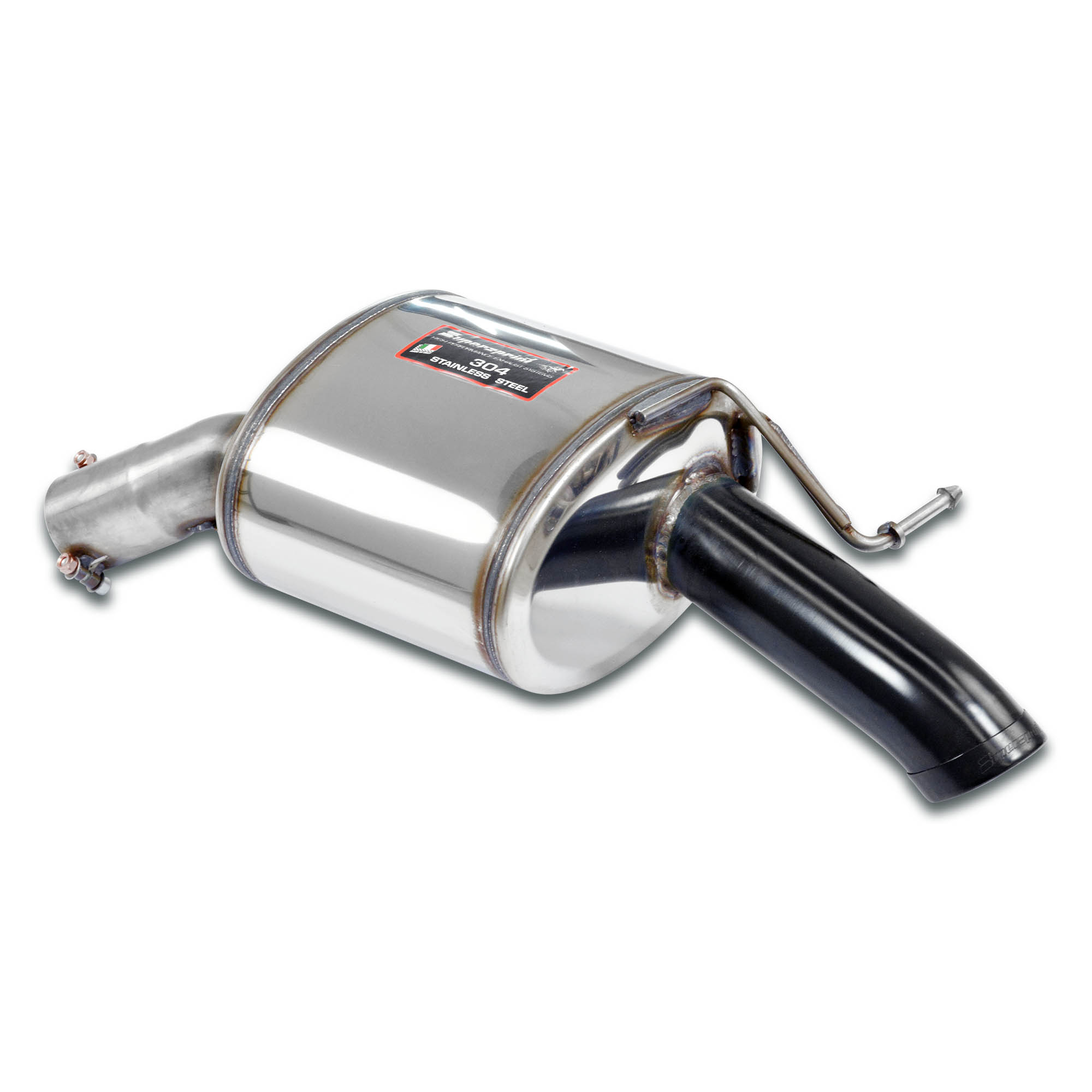 Rear exhaust Right Gun Metal Grey O80