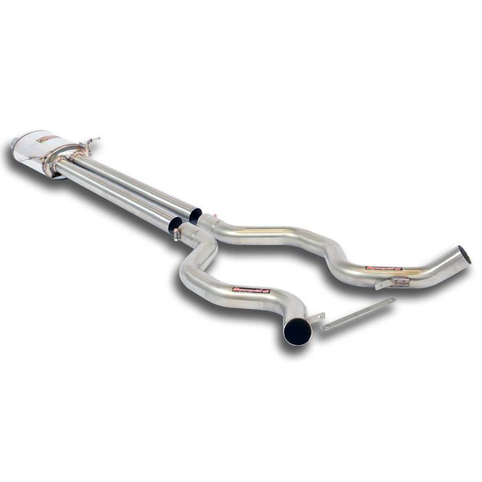 Centre exhaust + connecting pipes Right - Left