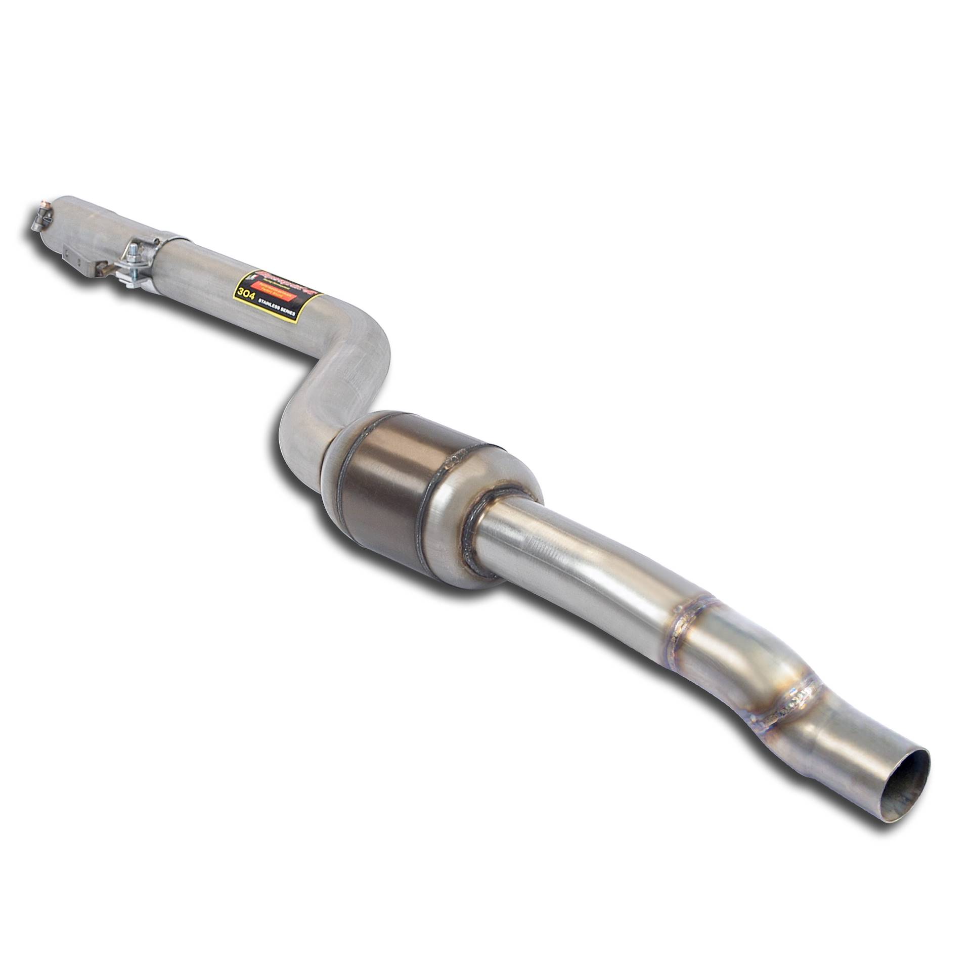 Front  Catalyseur métallique Droite