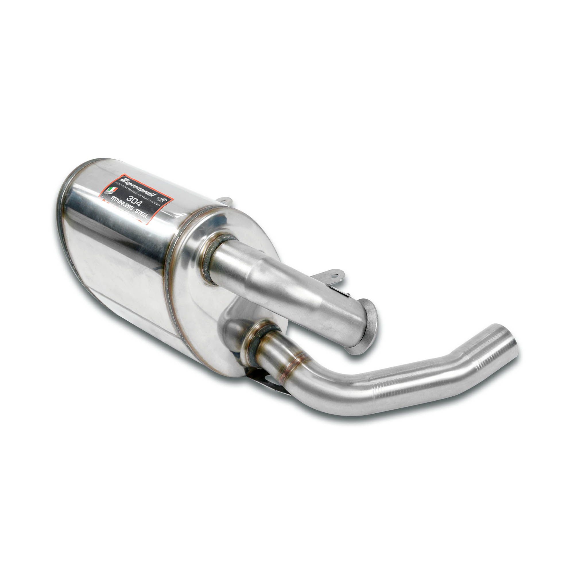 Rear exhaust Left Racing