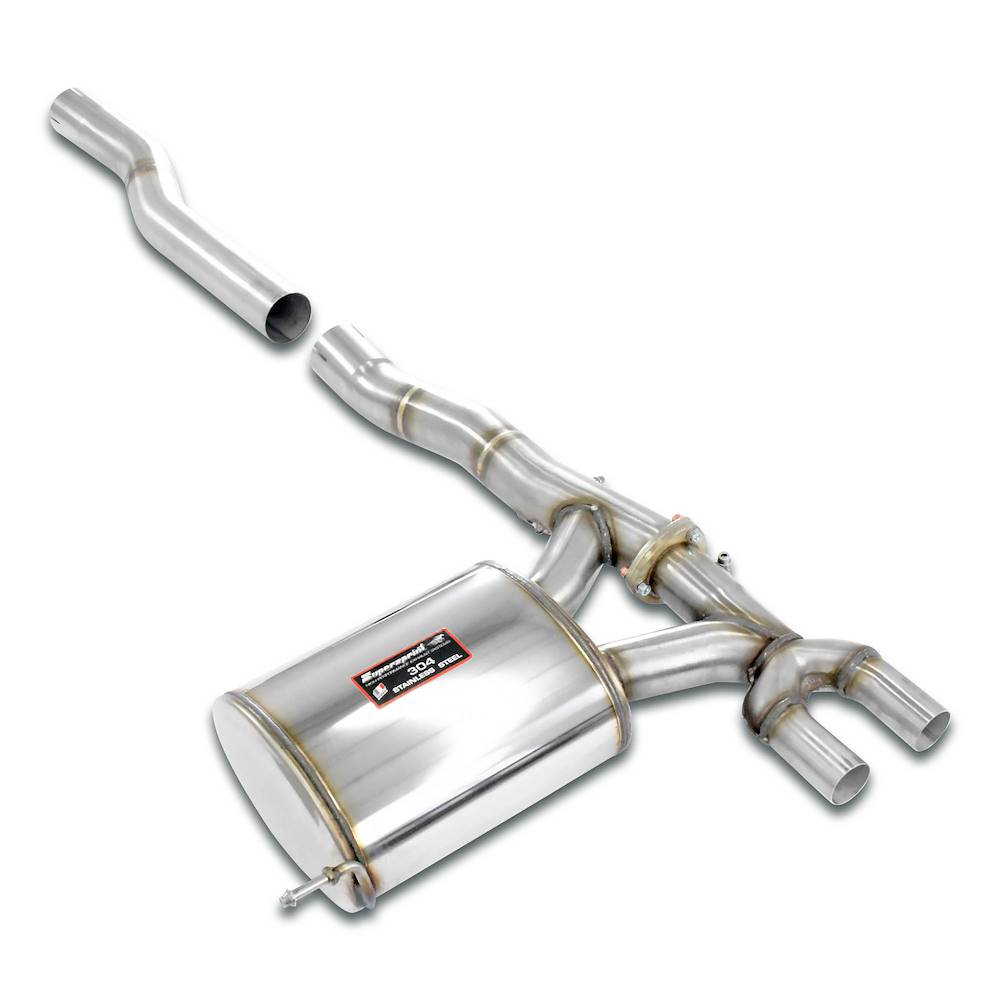 Rear exhaust