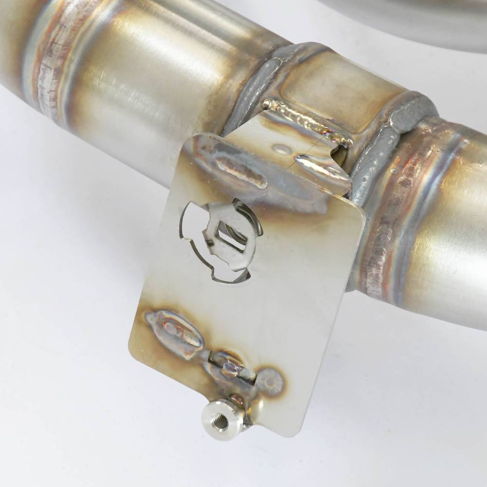 Rear exhaust with valve Right - Left for the Stock end tips