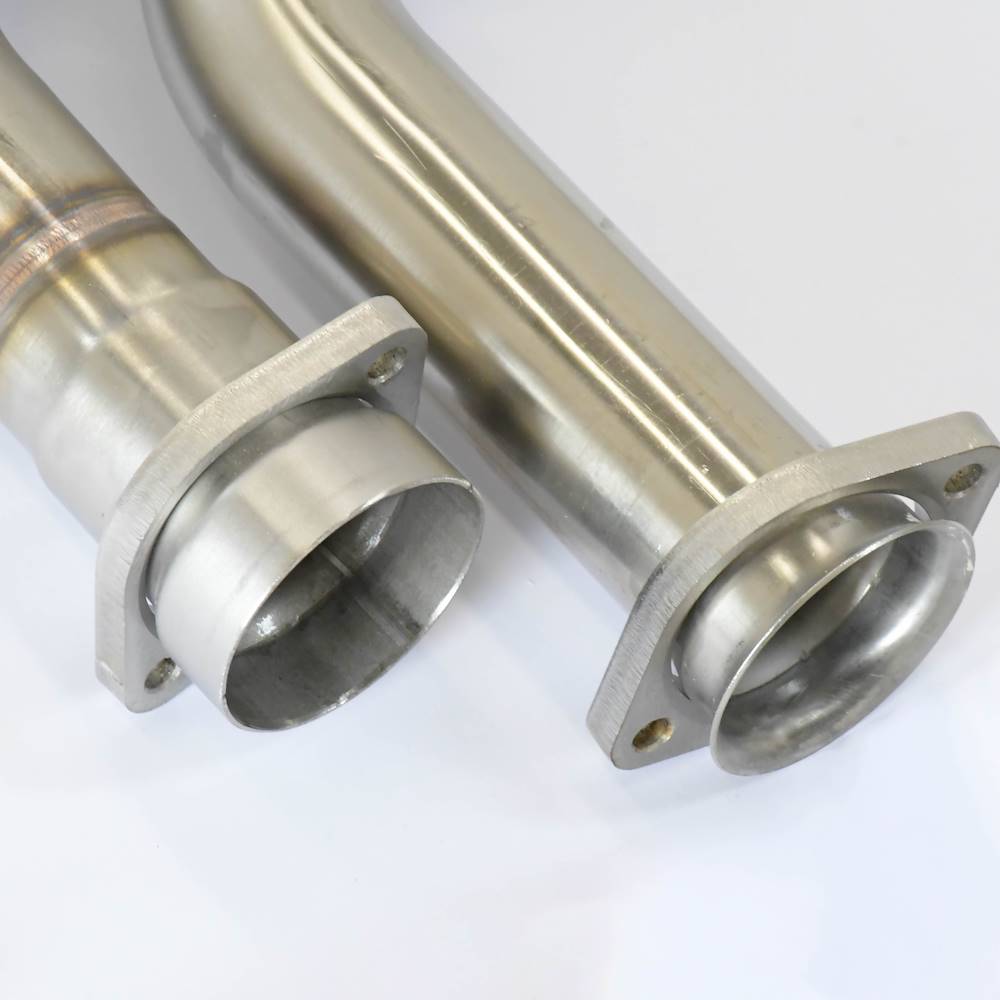 Centre + rear exhaust 95x75 S-Bend