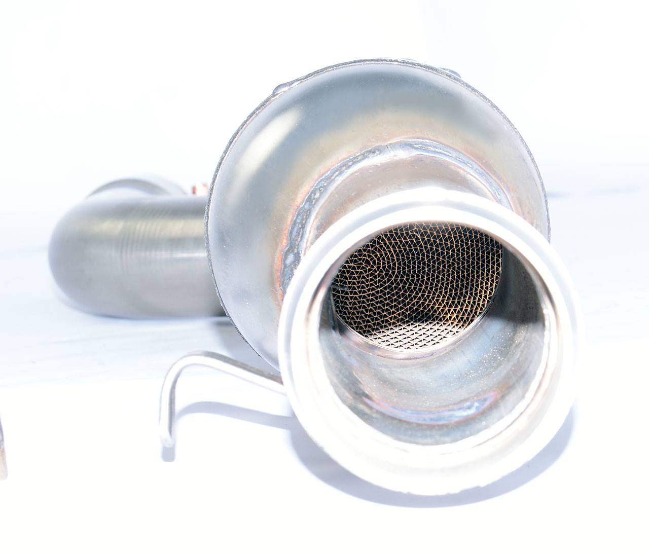 Tubo delantero derecho con catalizador metalico