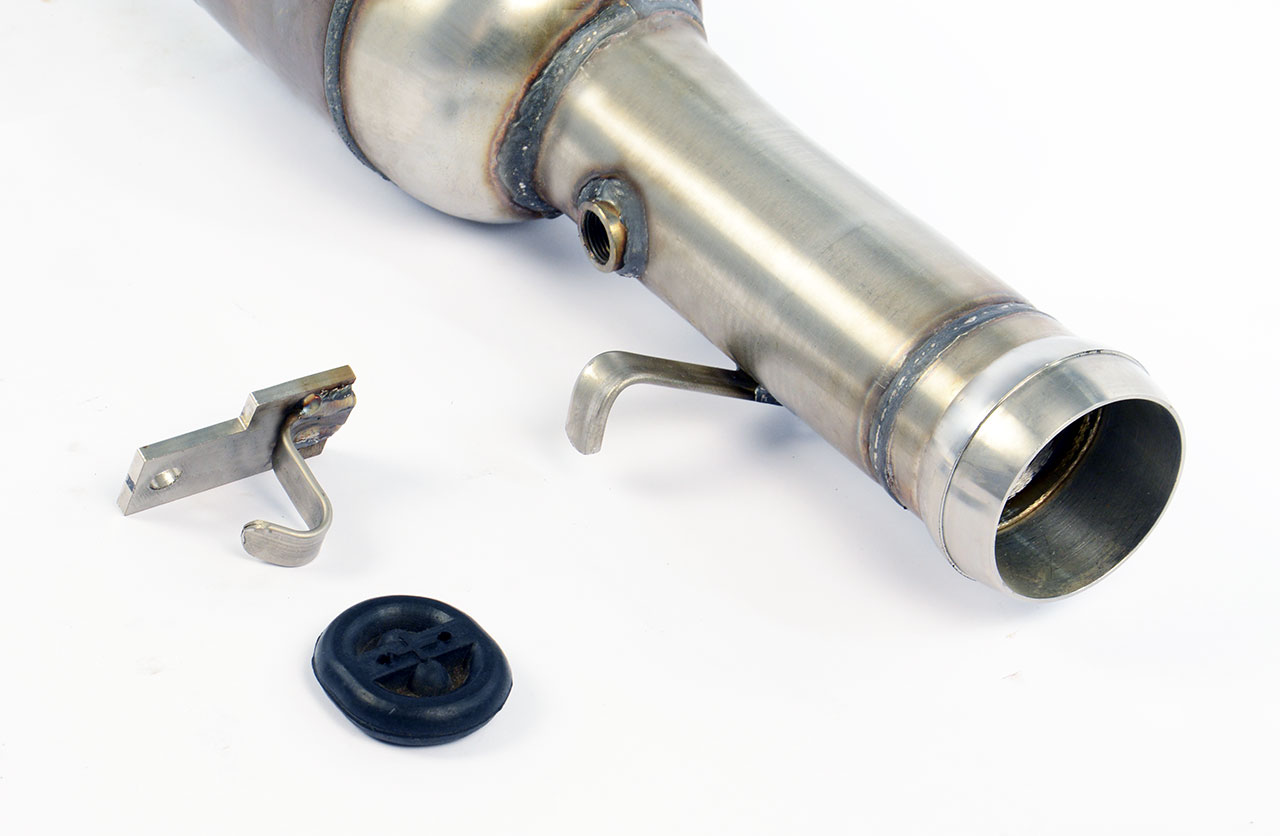 Tube avant Gauche avec  Catalyseur métallique