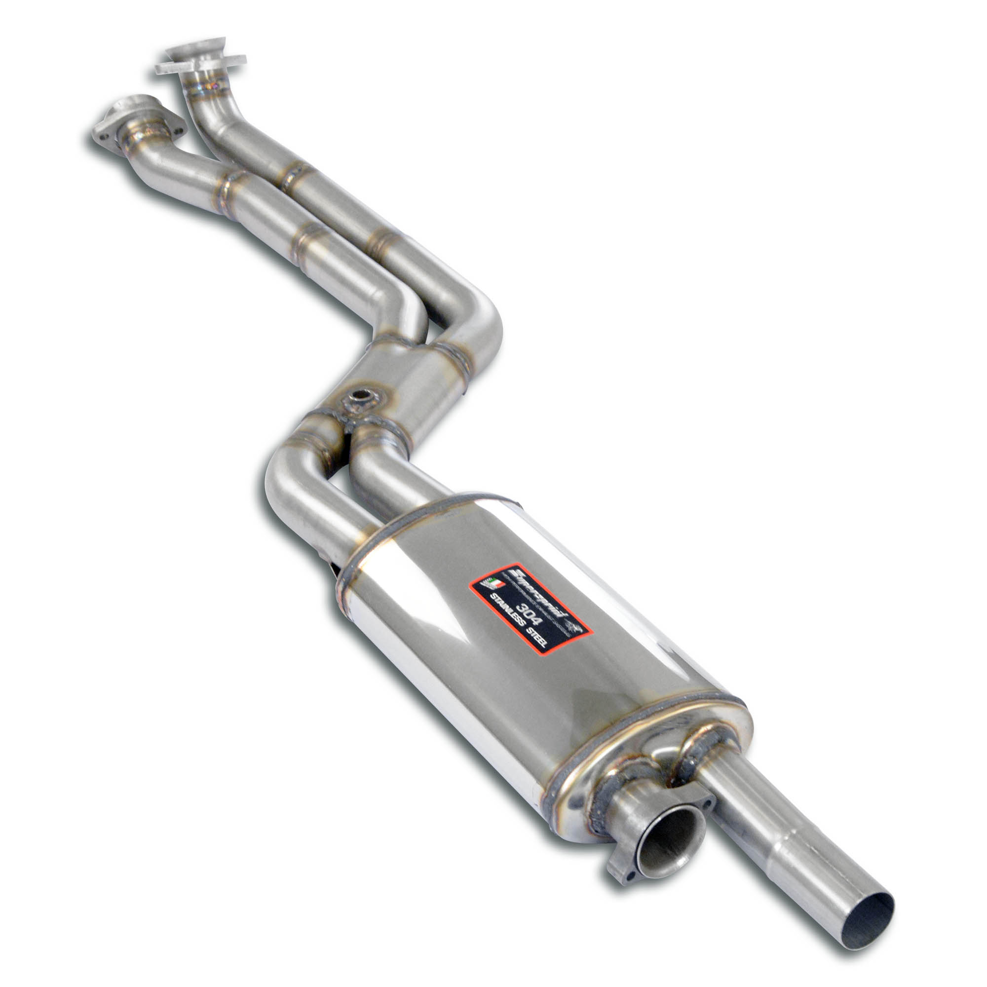 Front exhaust