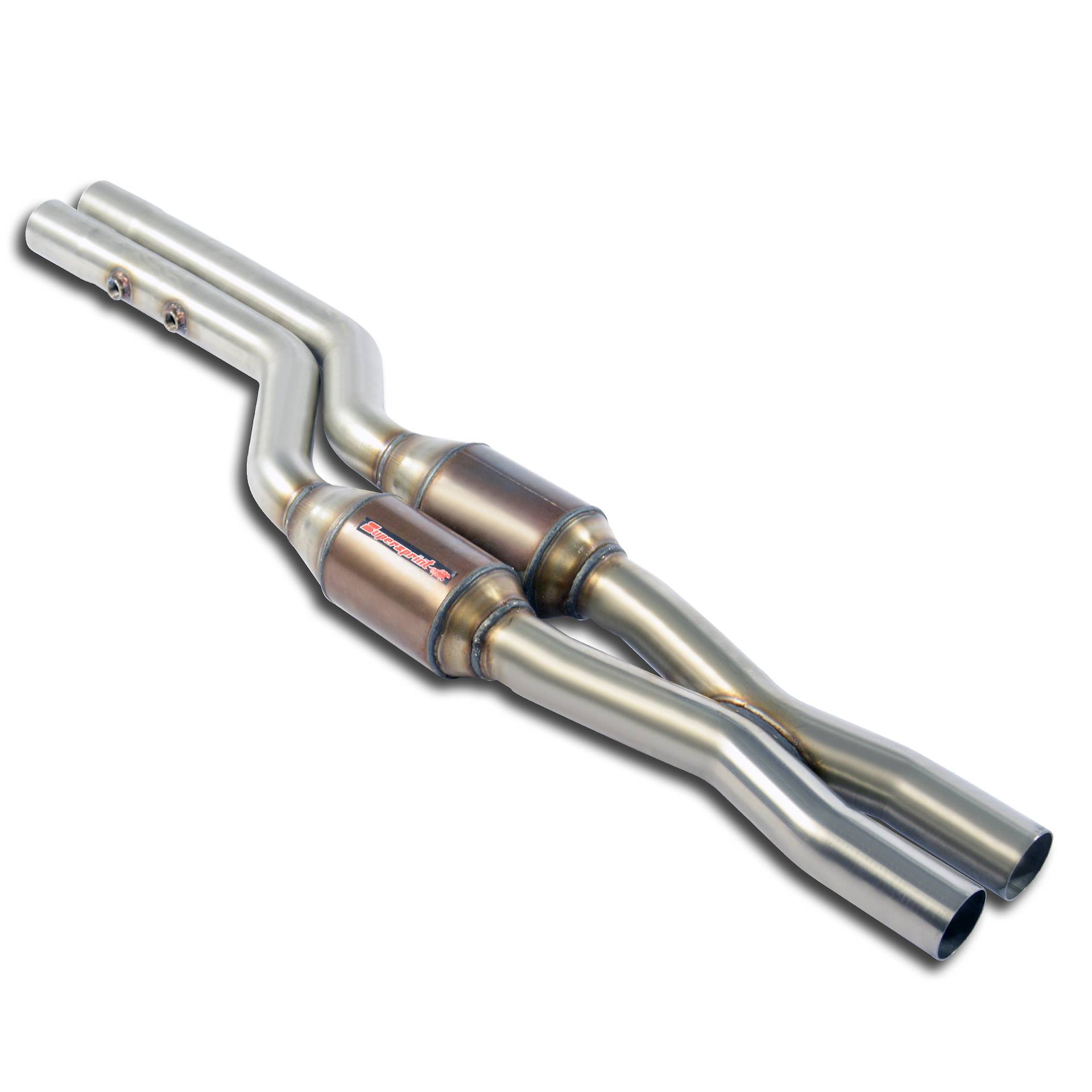 X-Pipe avec Catalyseur métallique Droite + Gauche