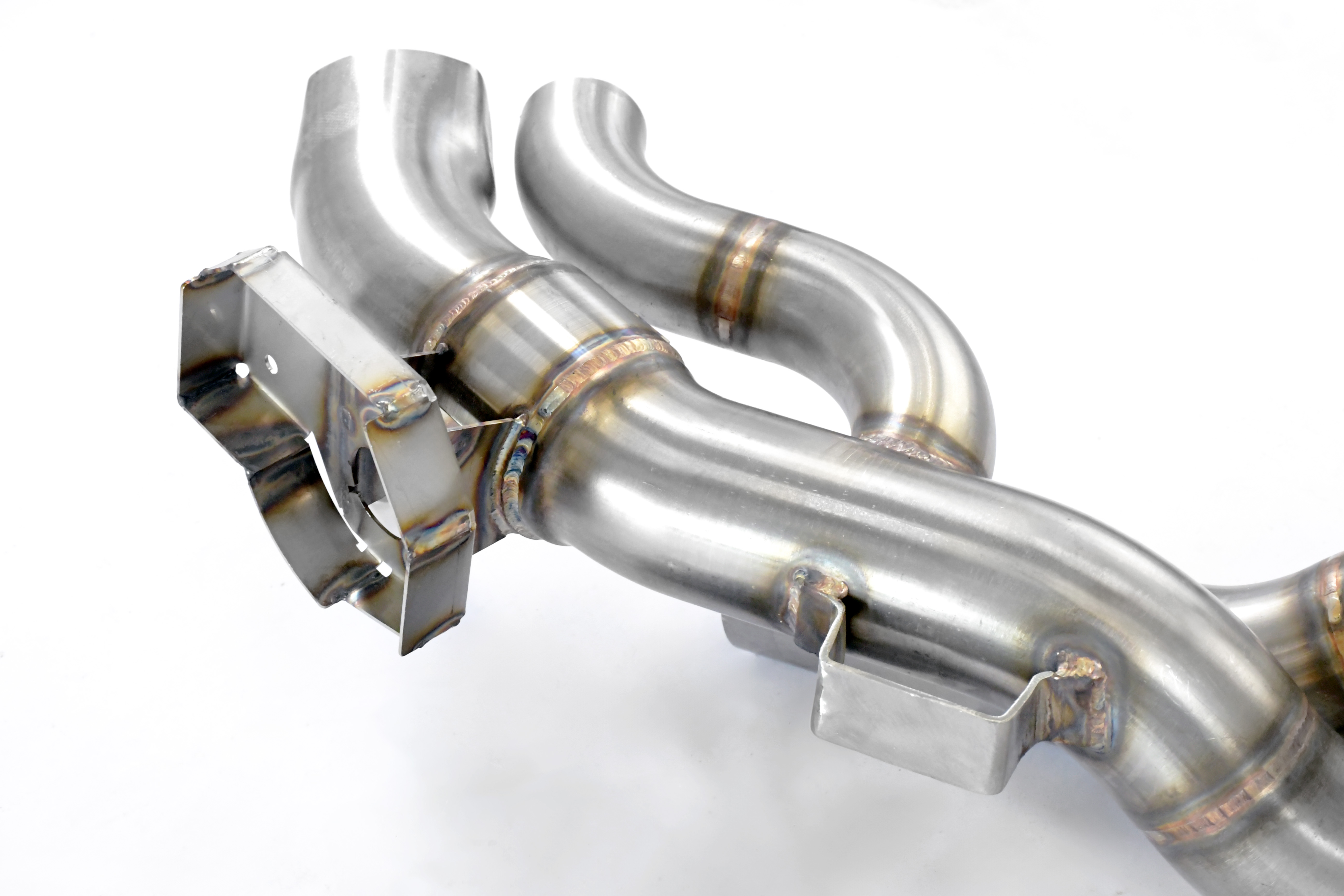 Tube de fuite Droite - Gauche avec valve (Suppression du silencieux)