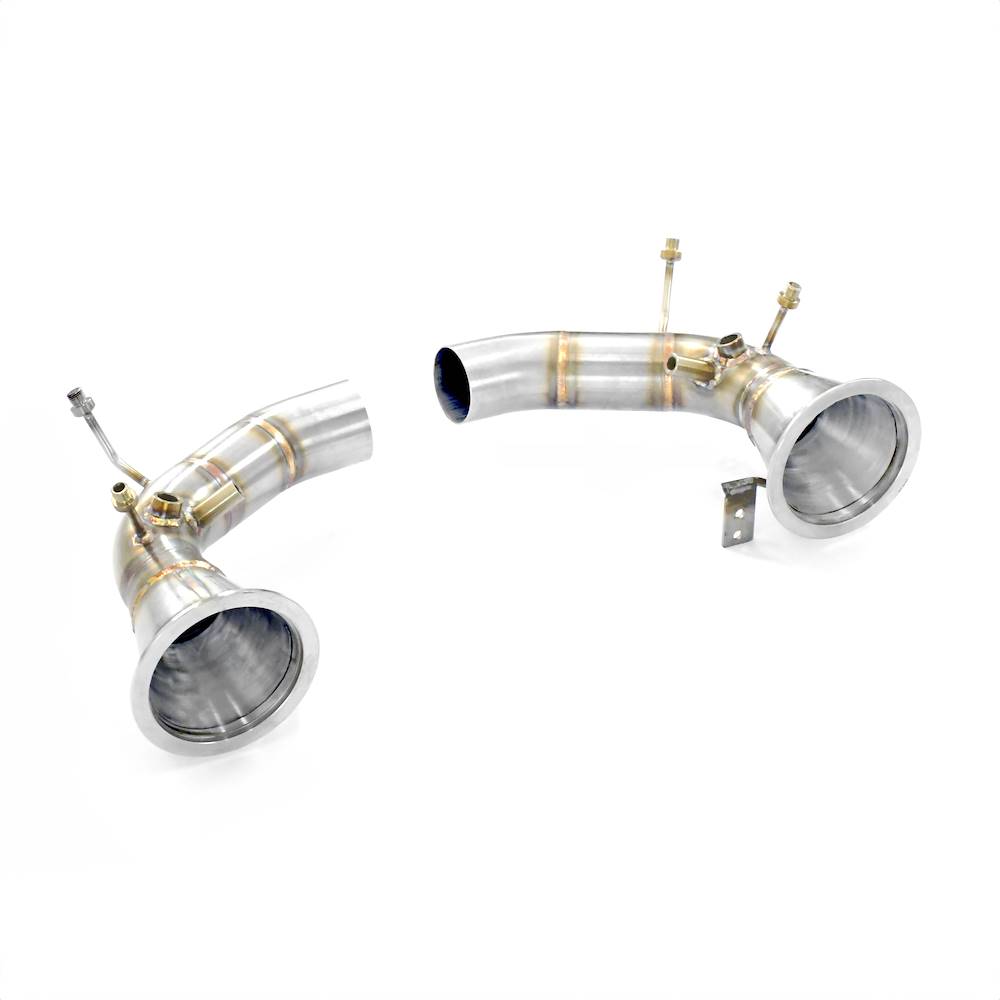 Downpipe kit Right + Left (Deletes catalytics + GPF)