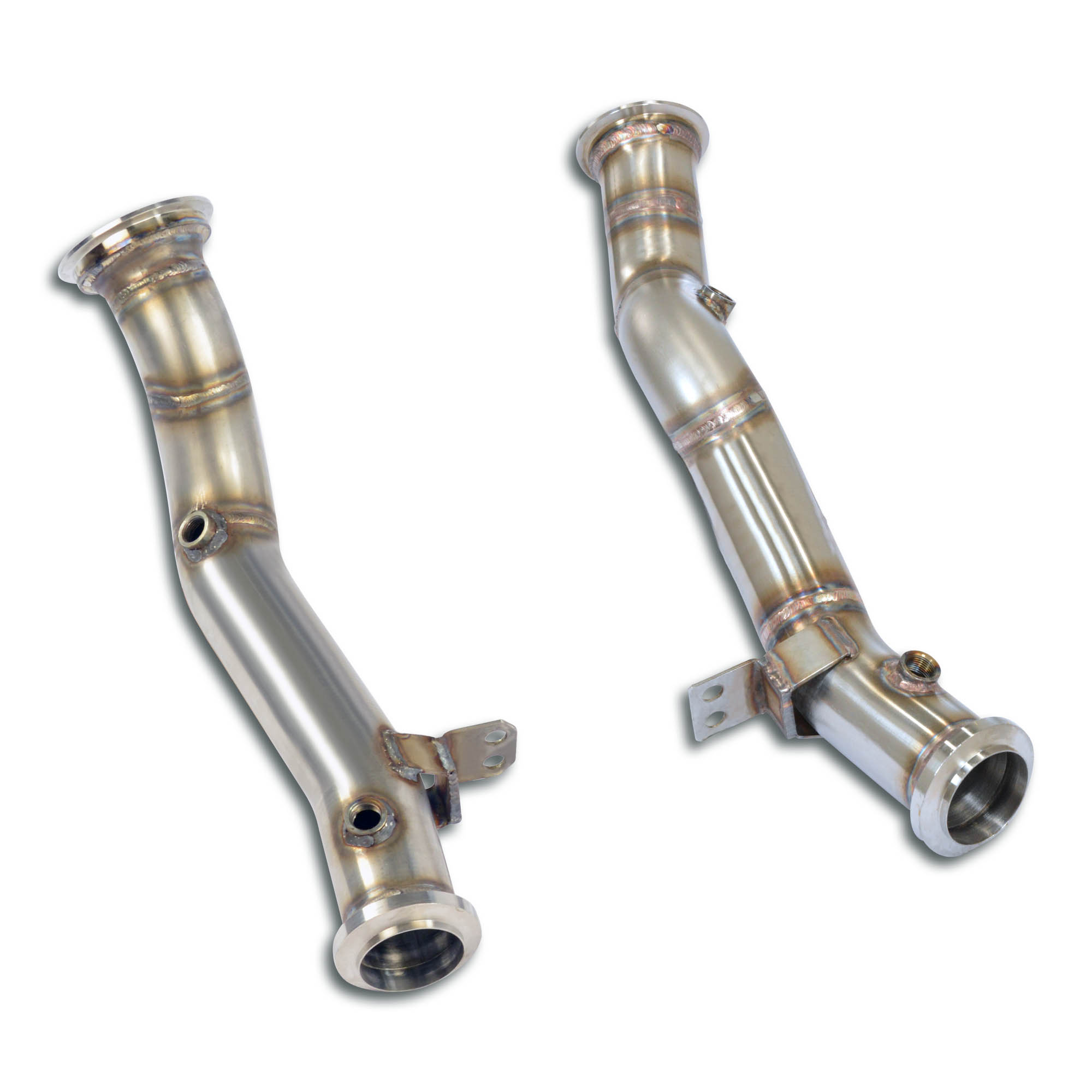 Downpipe kit Right + Left (Replaces catalytic converter)