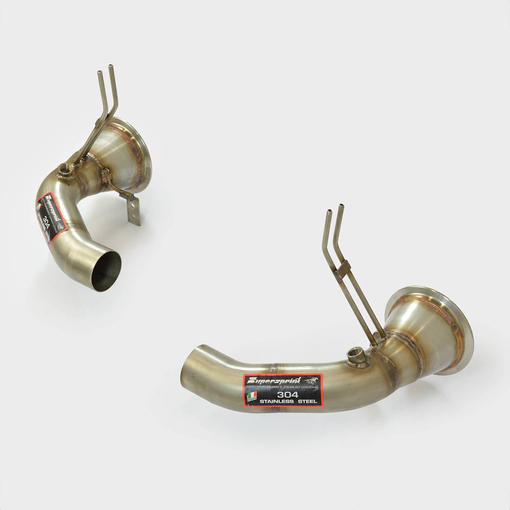 Downpipe kit Right + Left (Deletes catalytics + GPF)