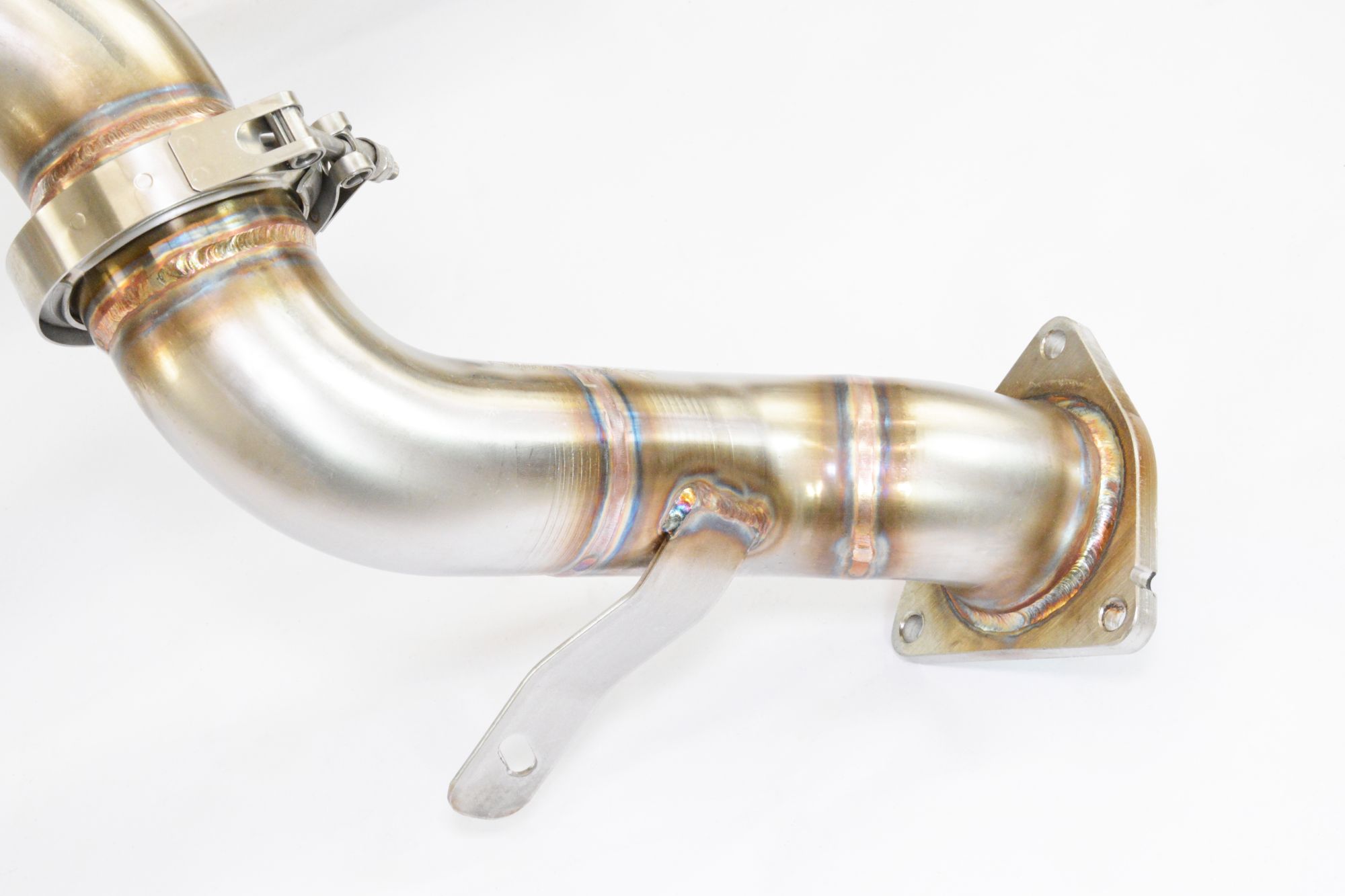 Downpipe + metallic catalytic right - left (Left / Right Hand Drive)