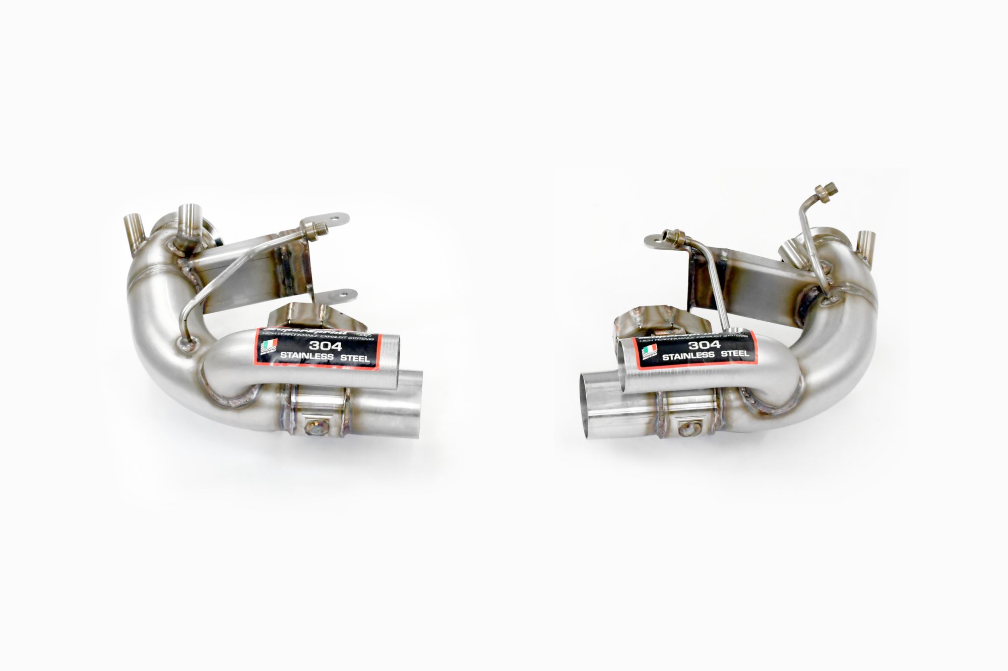 Tubes avant Droite - Gauche (suppression de catalyseur + GPF) avec valve