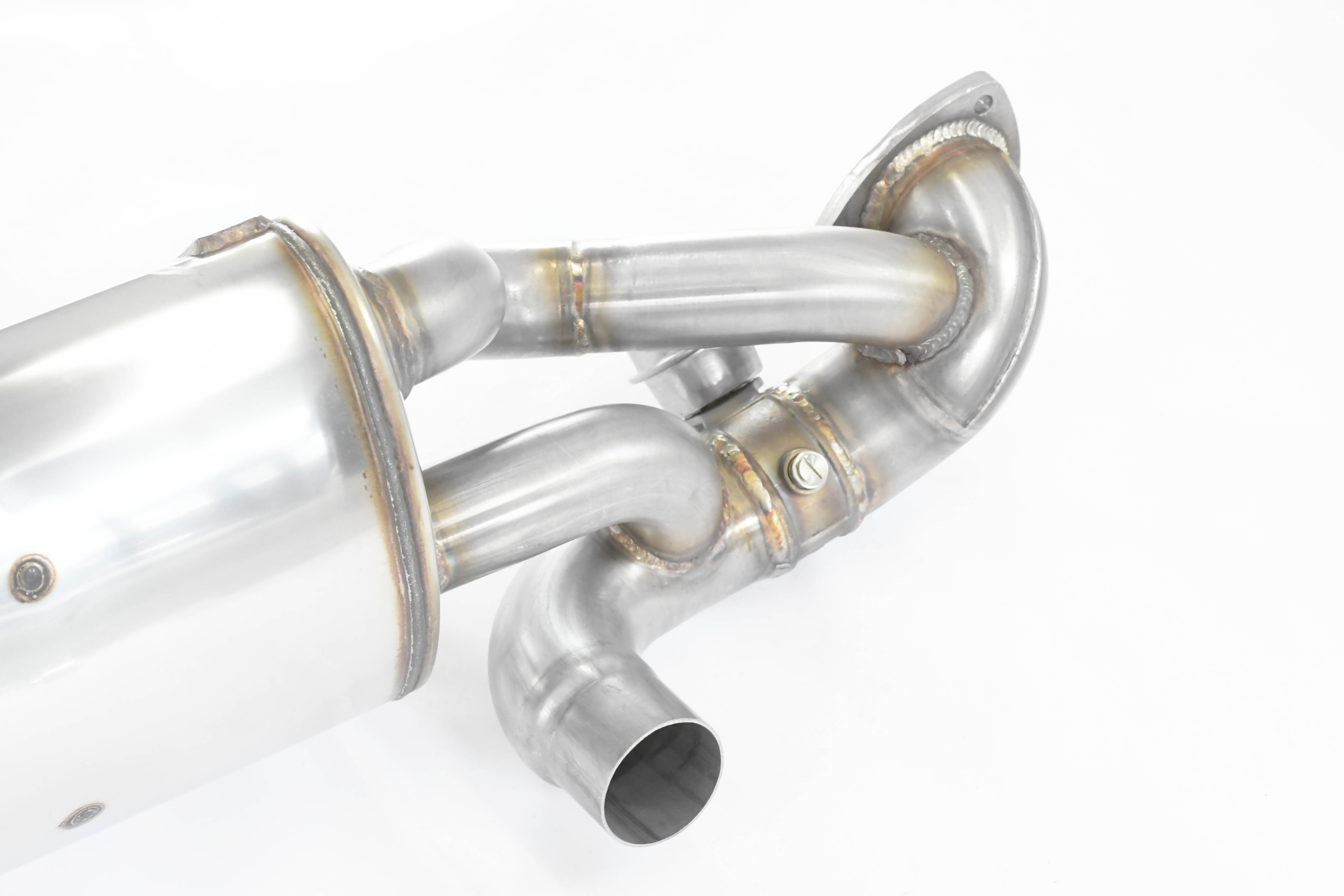 Silencieux arrière Droite - Gauche avec valves Pour sortie d'origine