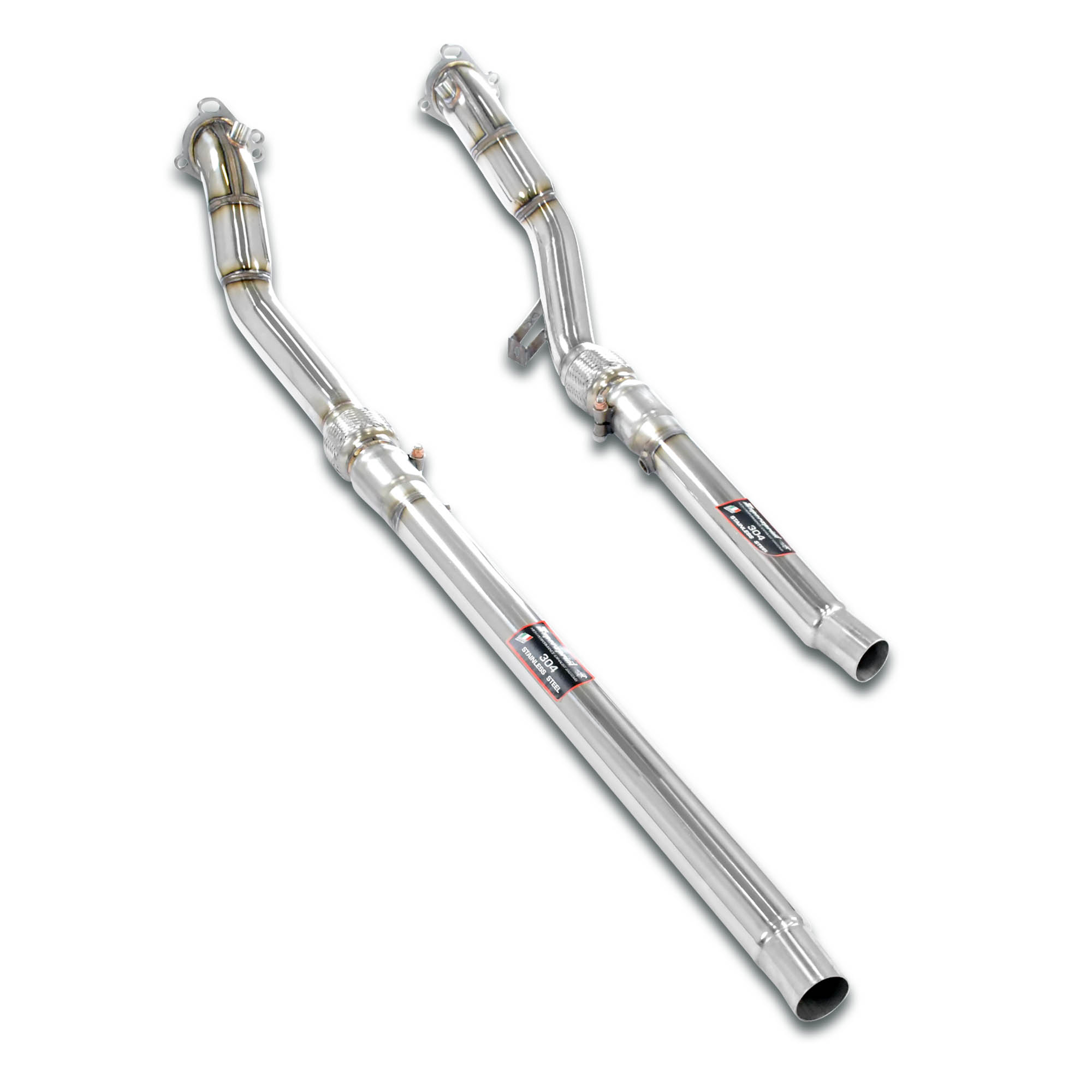 Downpipe kit derecho + izquierdo (Reemplaza catalizador) 