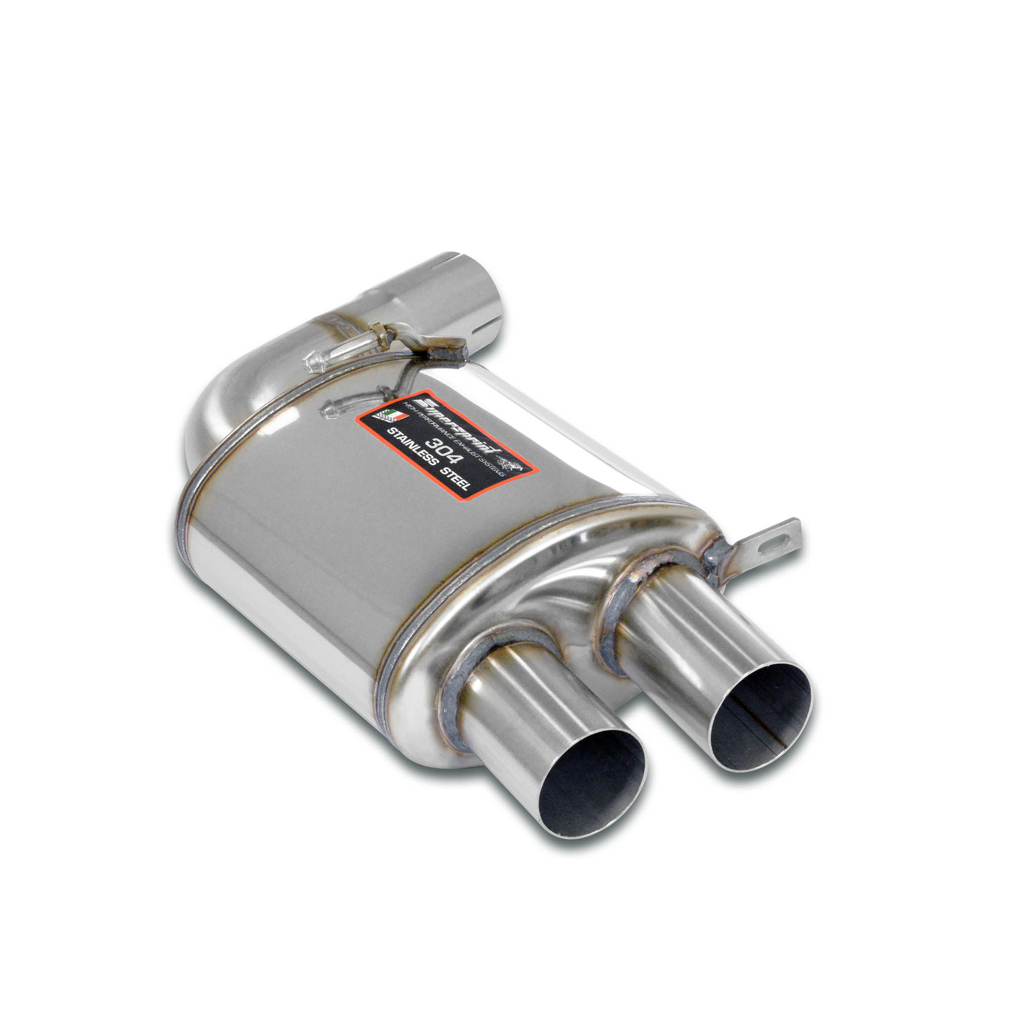 Race rear muffler Left 