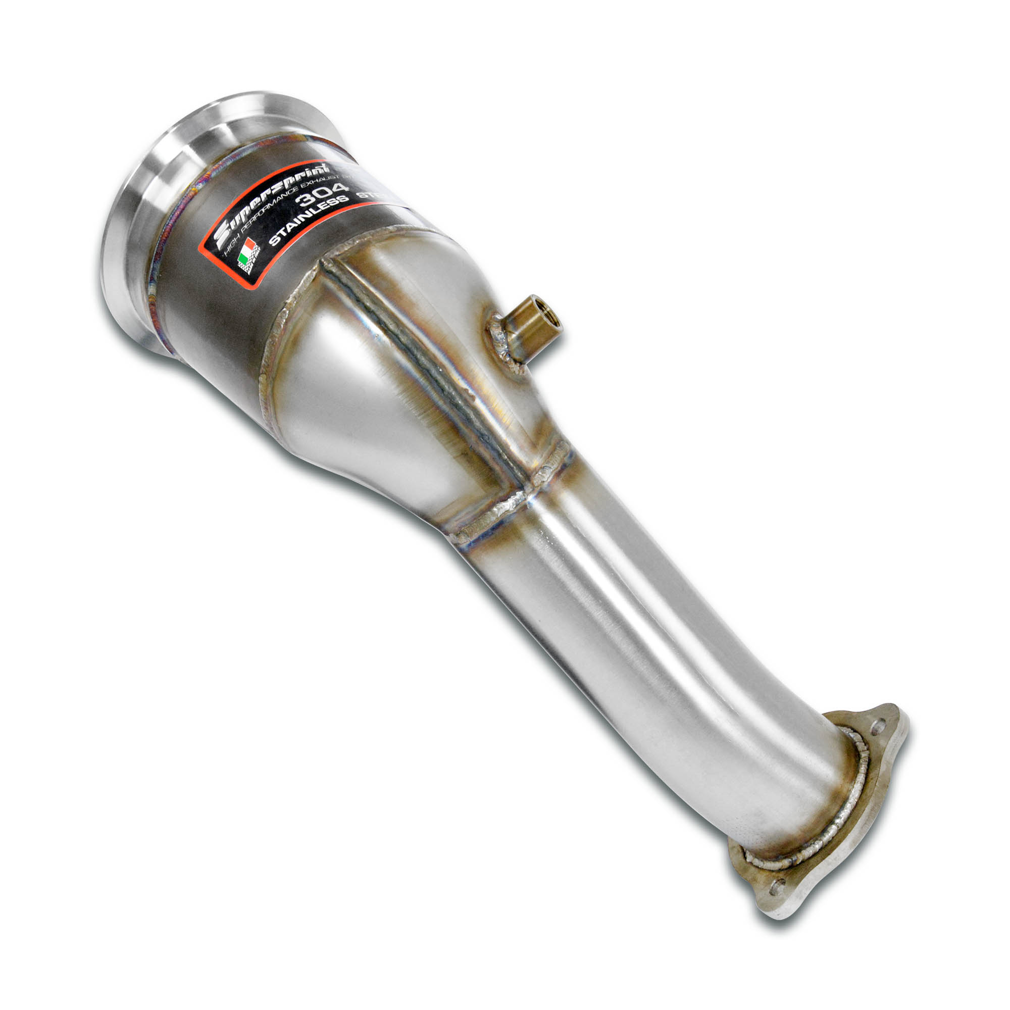 Downpipe Droite avec Catalyseur métallique (Volant à gauche / Volant à droite)
