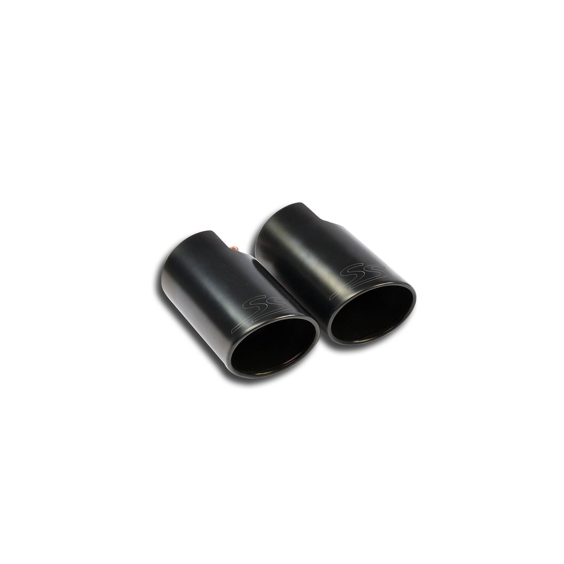 Endrohrsatz Links OO100 Gun Metal Grey