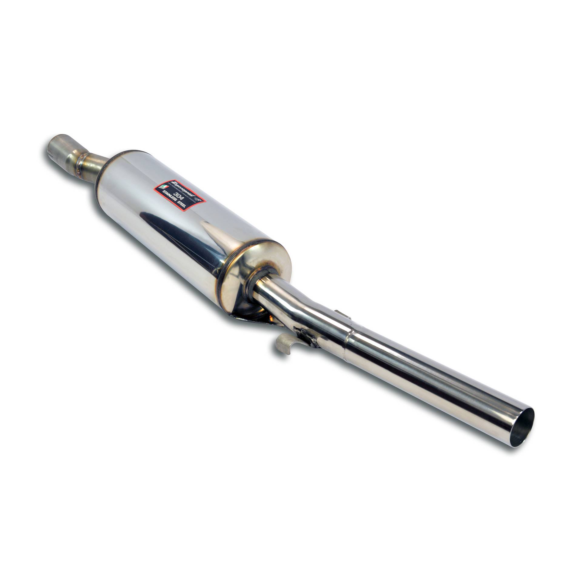 Rear exhaust O60 100% Stainless Steel