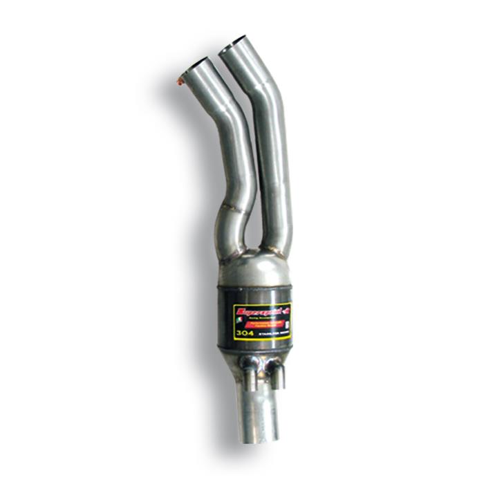 Anteriore destro con catalizzatore metallico