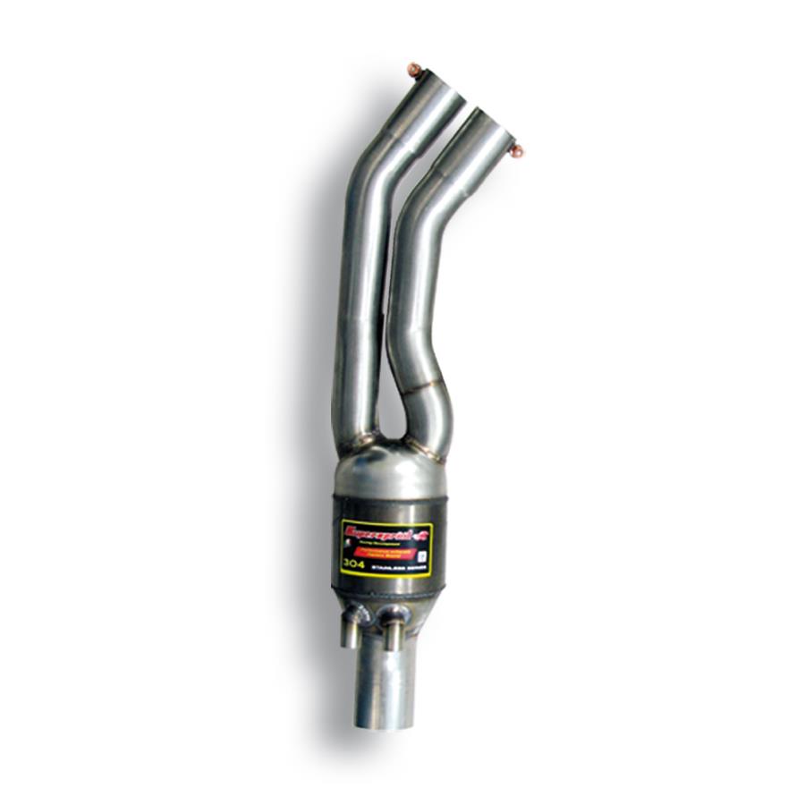 Anteriore Sinistro con catalizzatore metallico