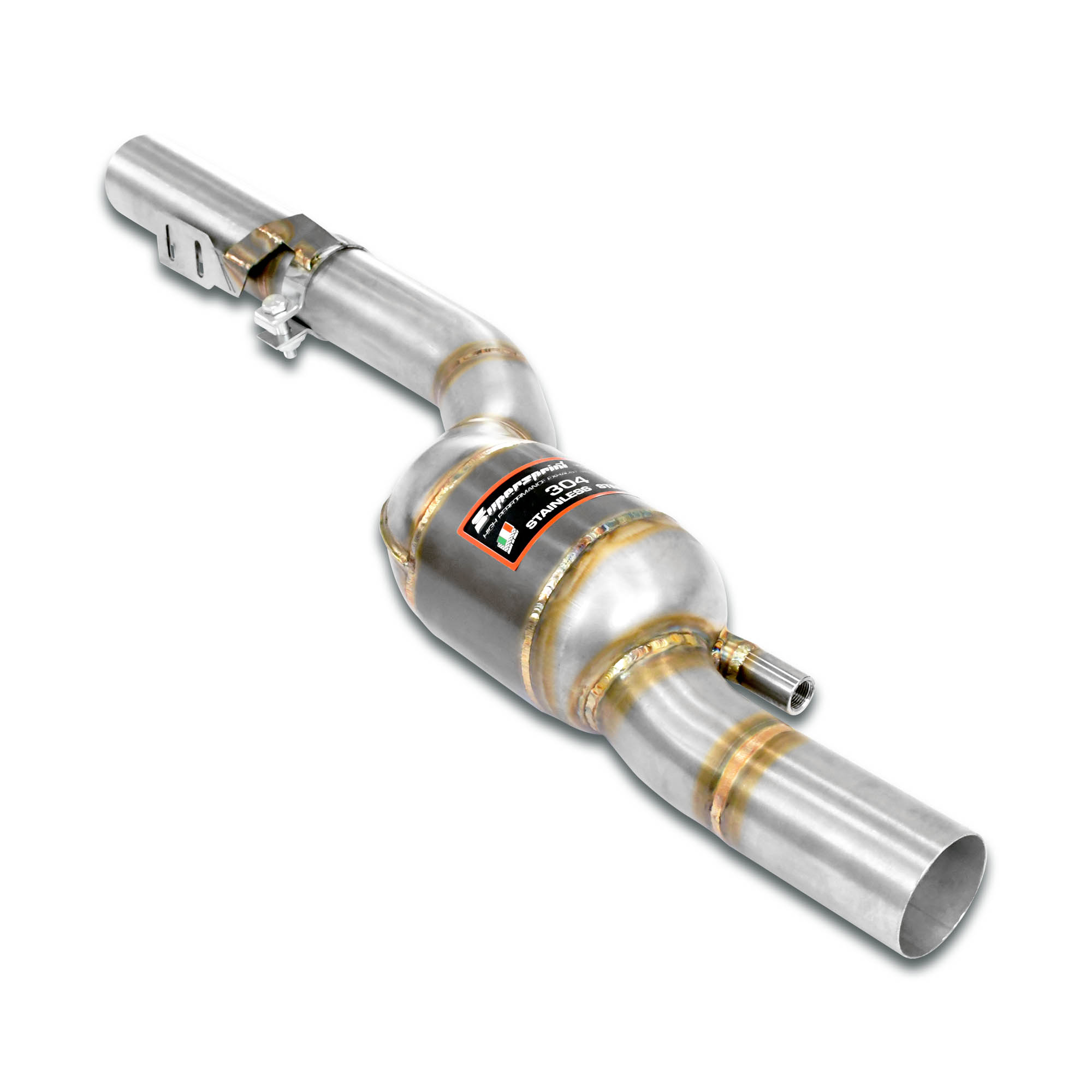 Front metallic catalytic Right