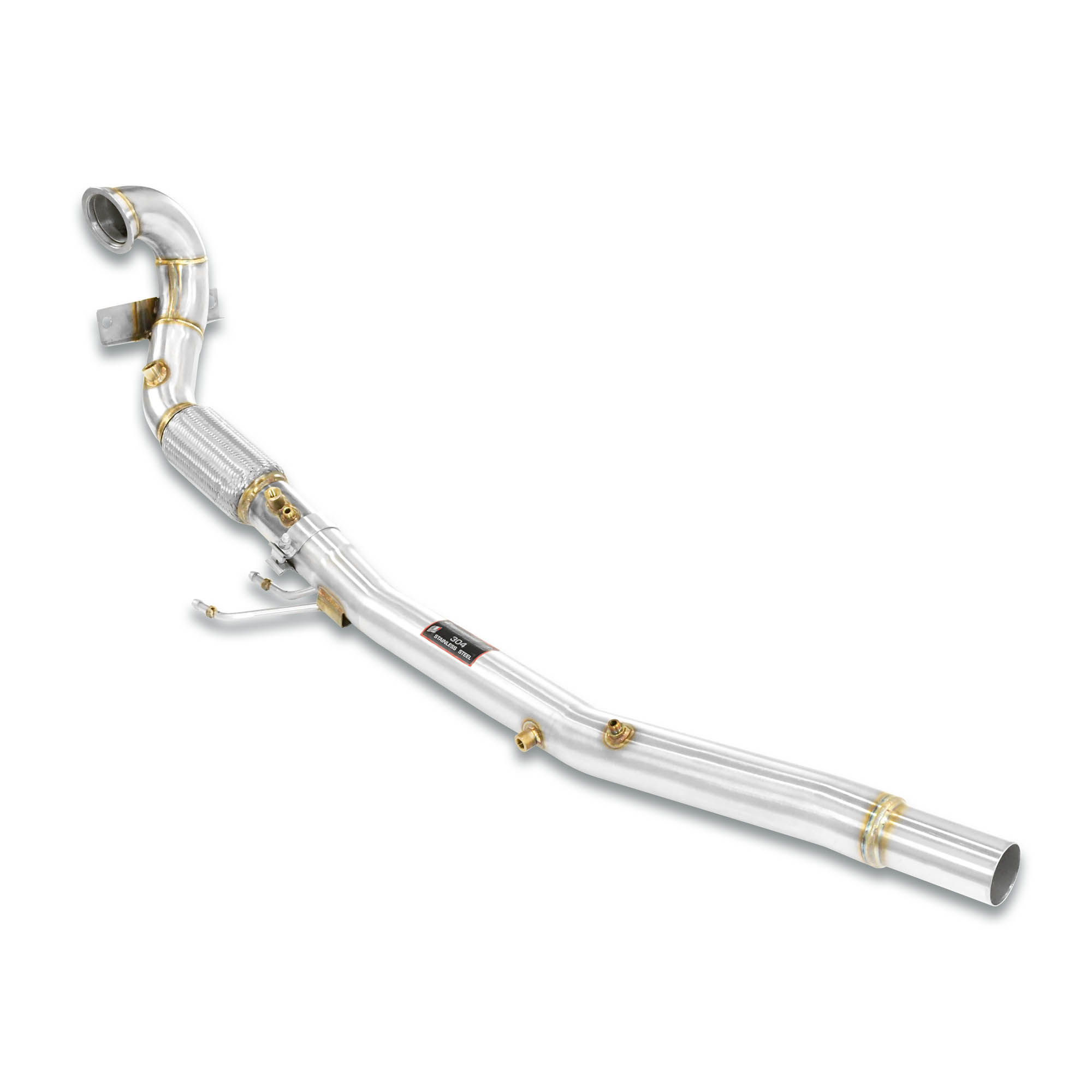Turbo downpipe kit (Replaces catalytic converter, Deletes GPF)