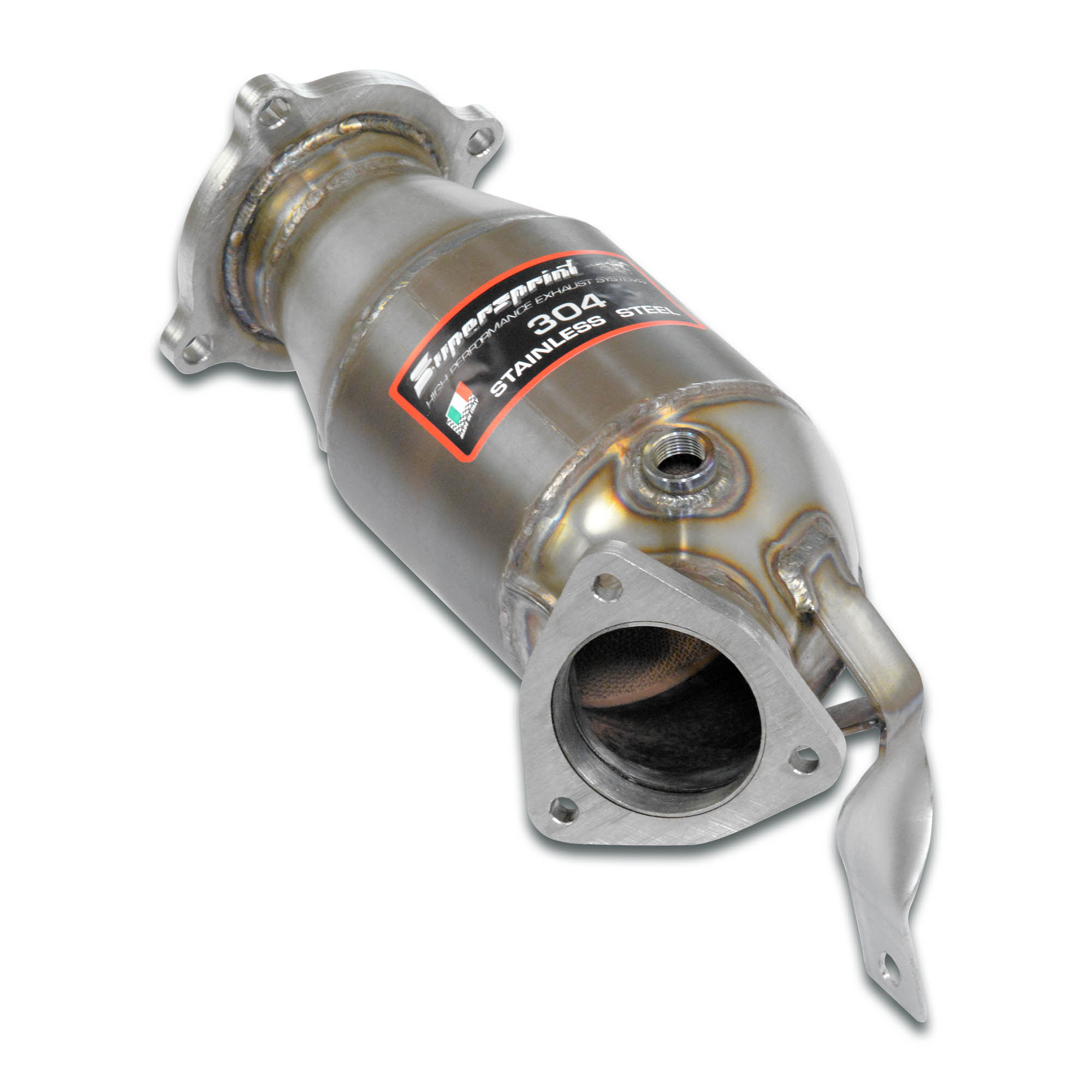 Downpipe + Metallic catalytic converter (LHD - RHD) 