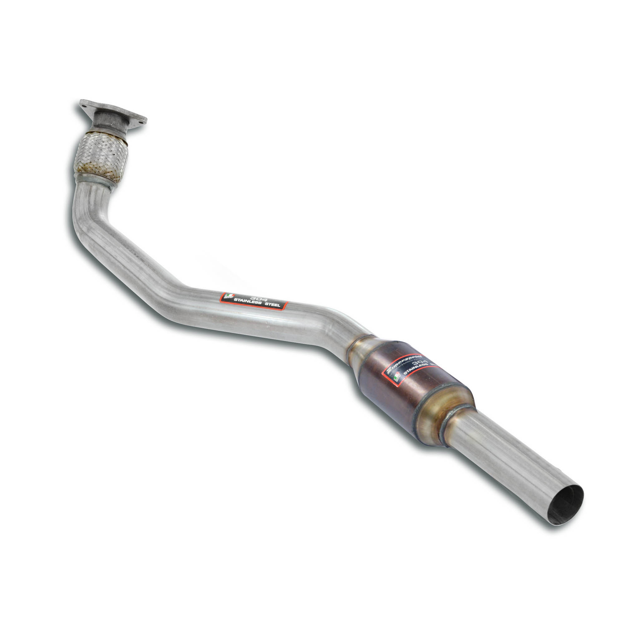 Tubo delantero + catalizador metalico