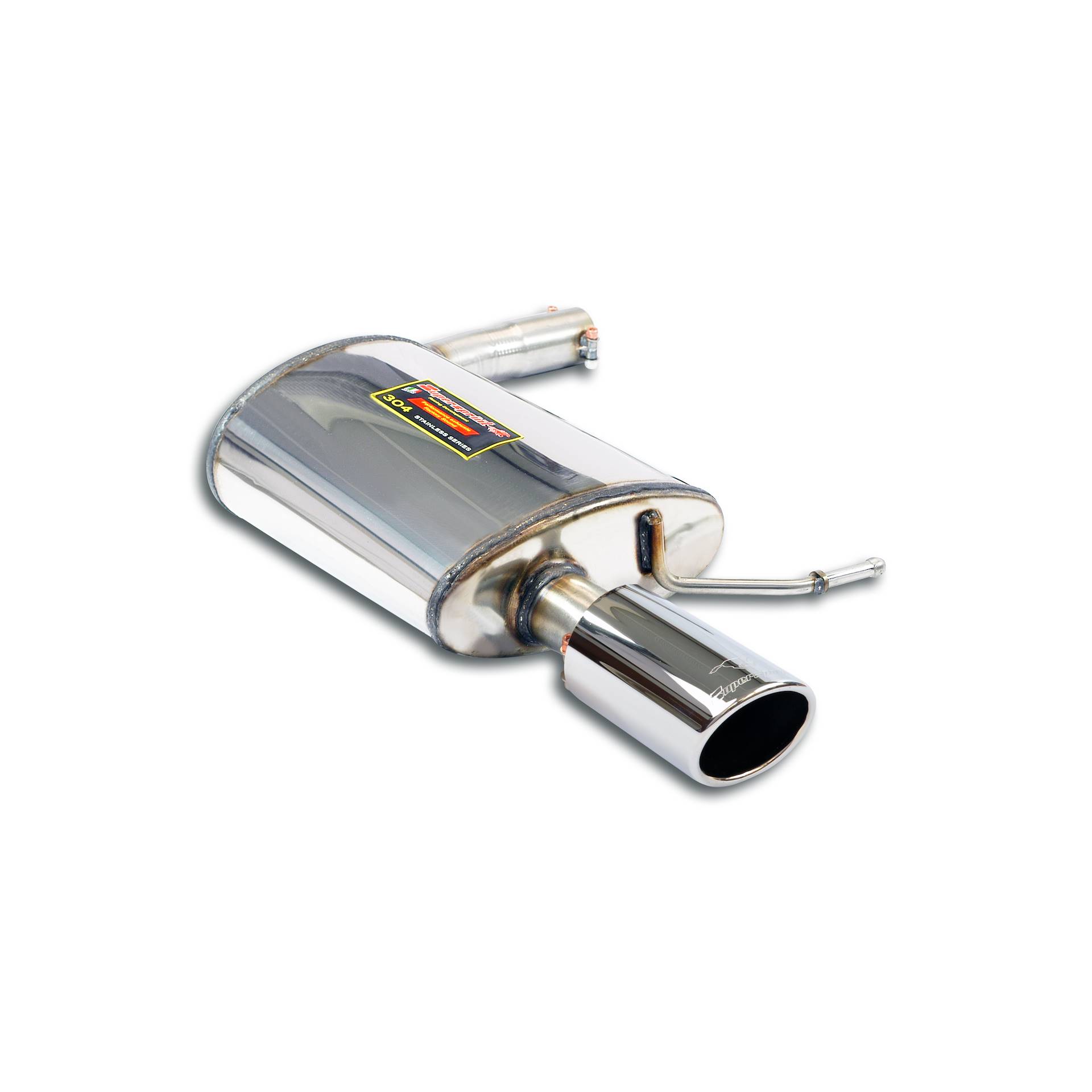 Rear exhaust Left O90