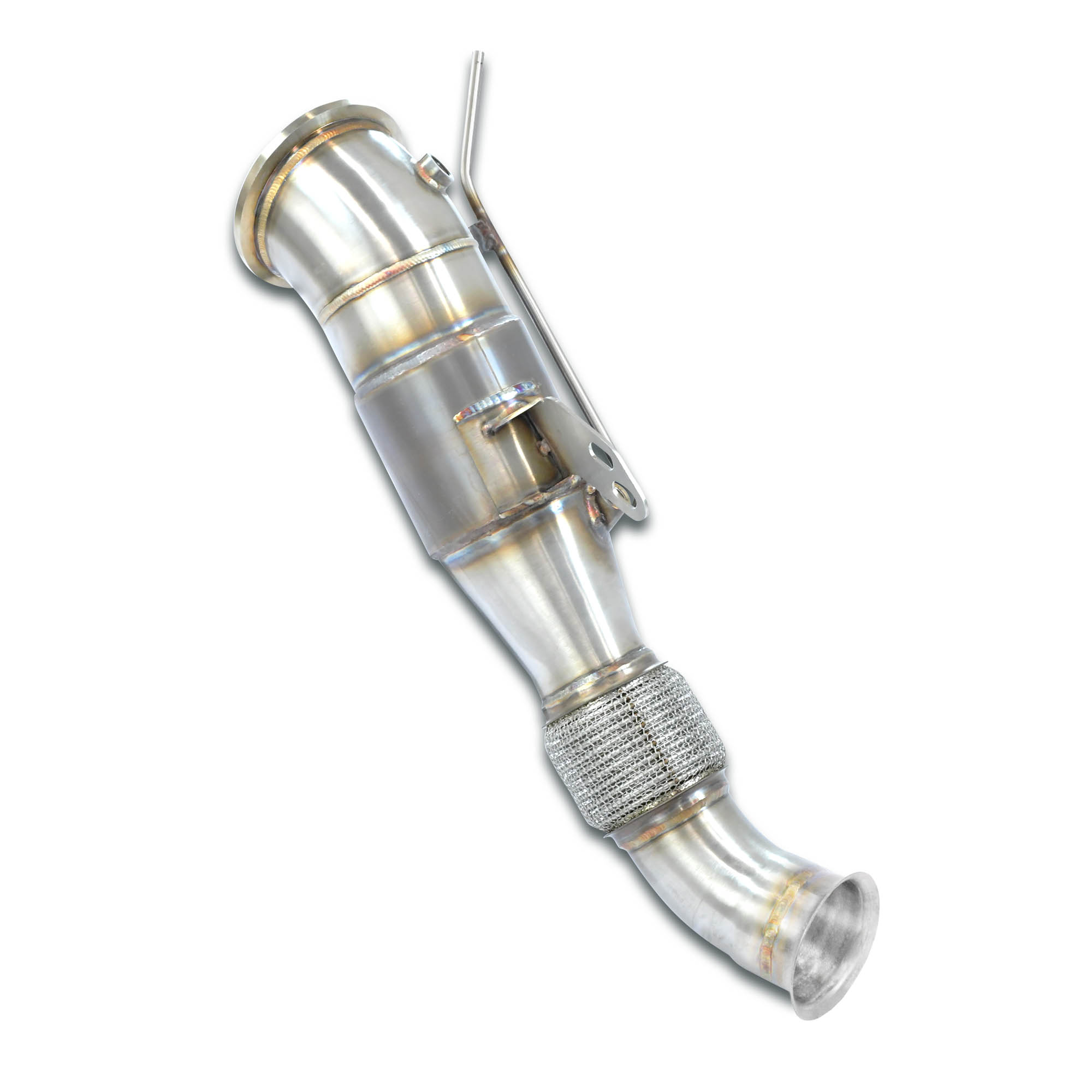 Downpipe + Catalizzatore metallico 100CPSI