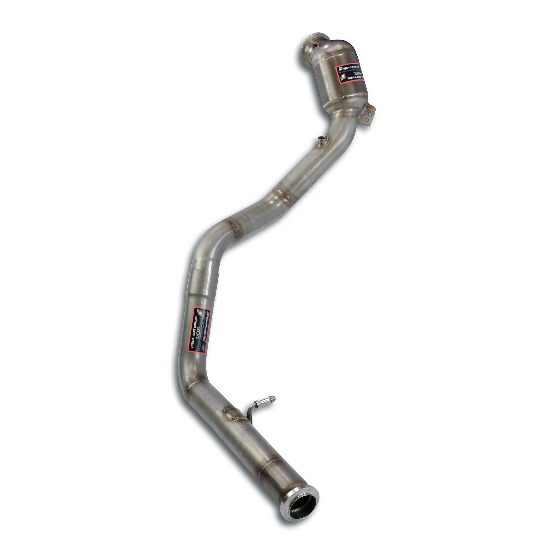 Downpipe Left + primary catalytic 
