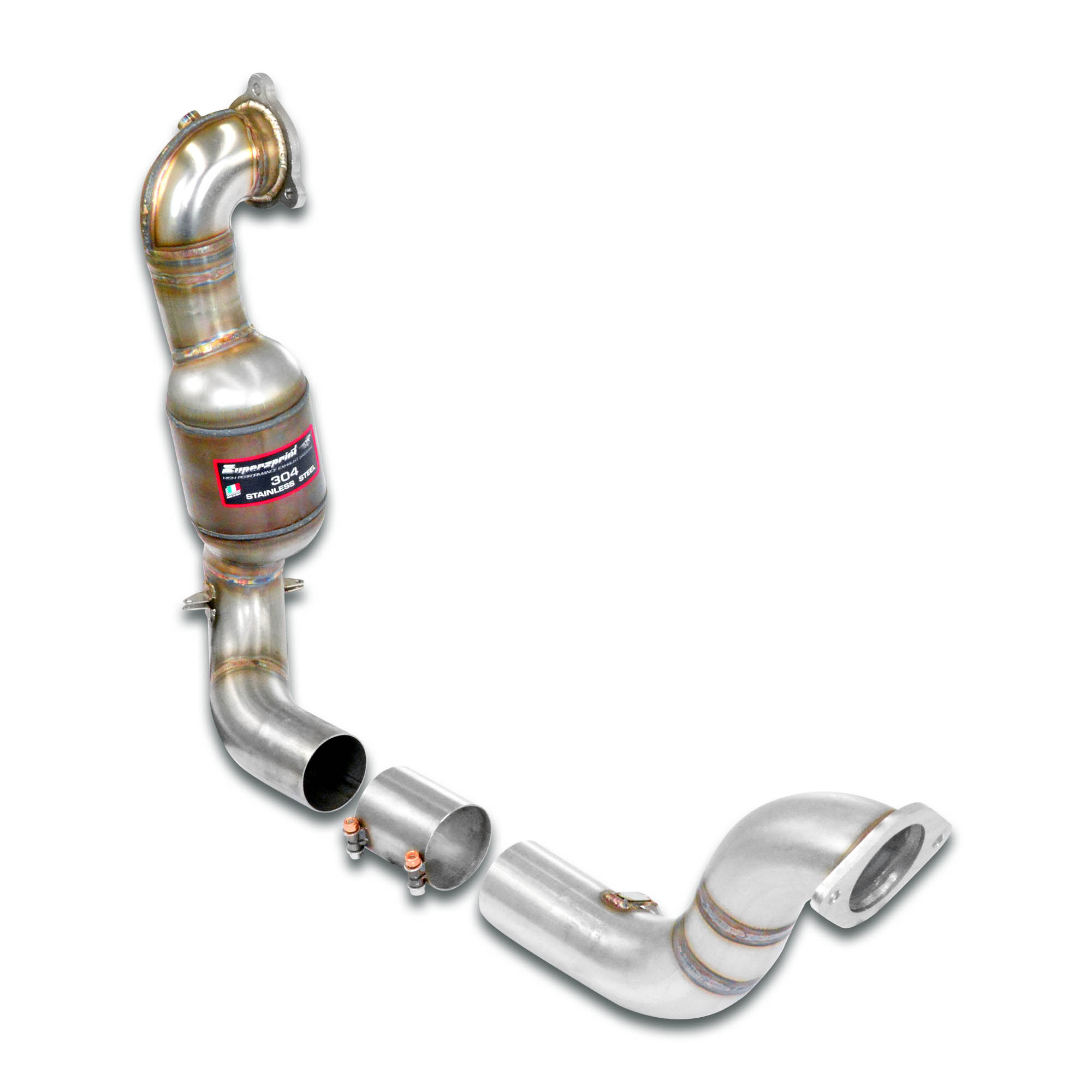 Downpipe + Metallic catalytic converter 200CPSI